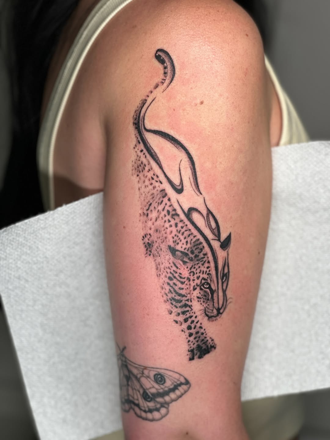 Tattoo by @nicolettemadlyne — black_and_grey, realism
