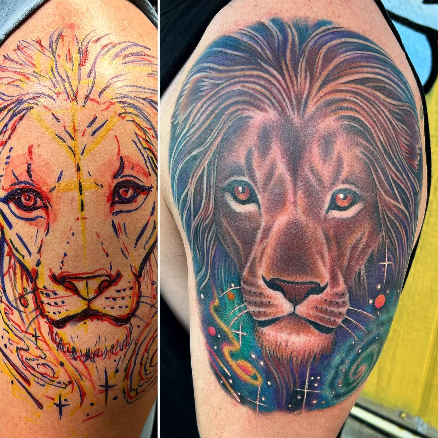 Tattoo by @lastblakeonearth — dotwork, realism