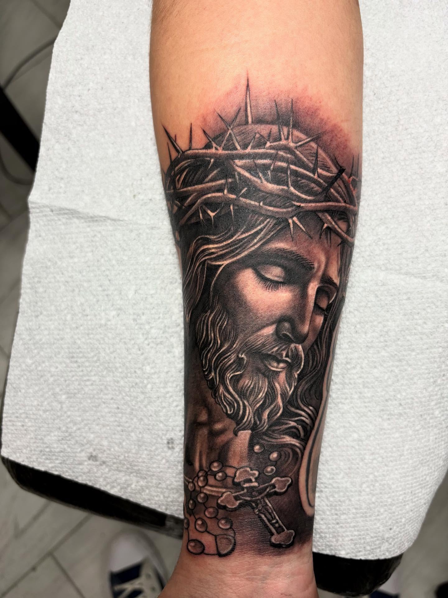 Tattoo by @juanliratattoos — realism, dark_realism