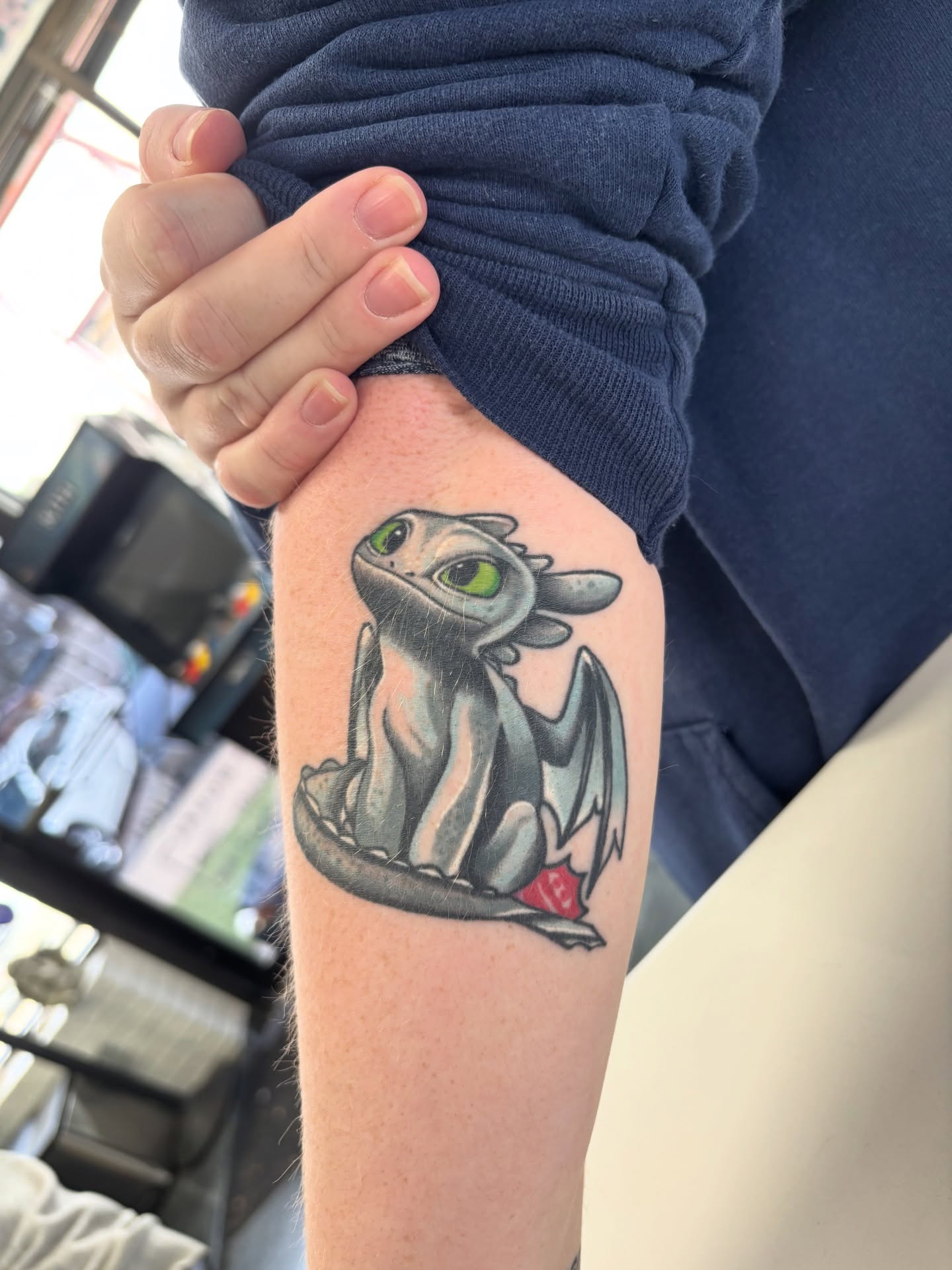 Tattoo by @koma_tk — dotwork