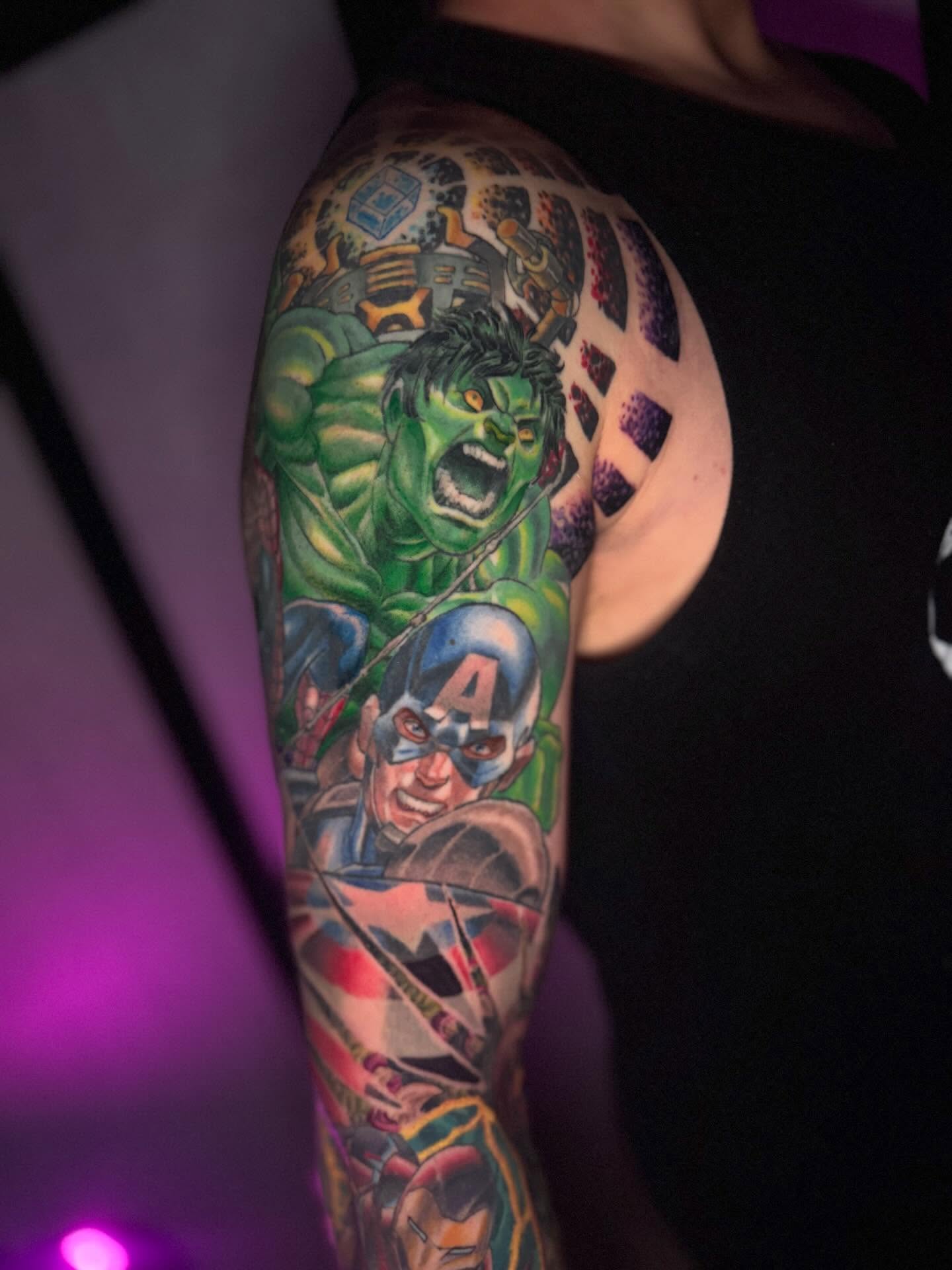 Tattoo by @flacomartinez13 — realism, dotwork