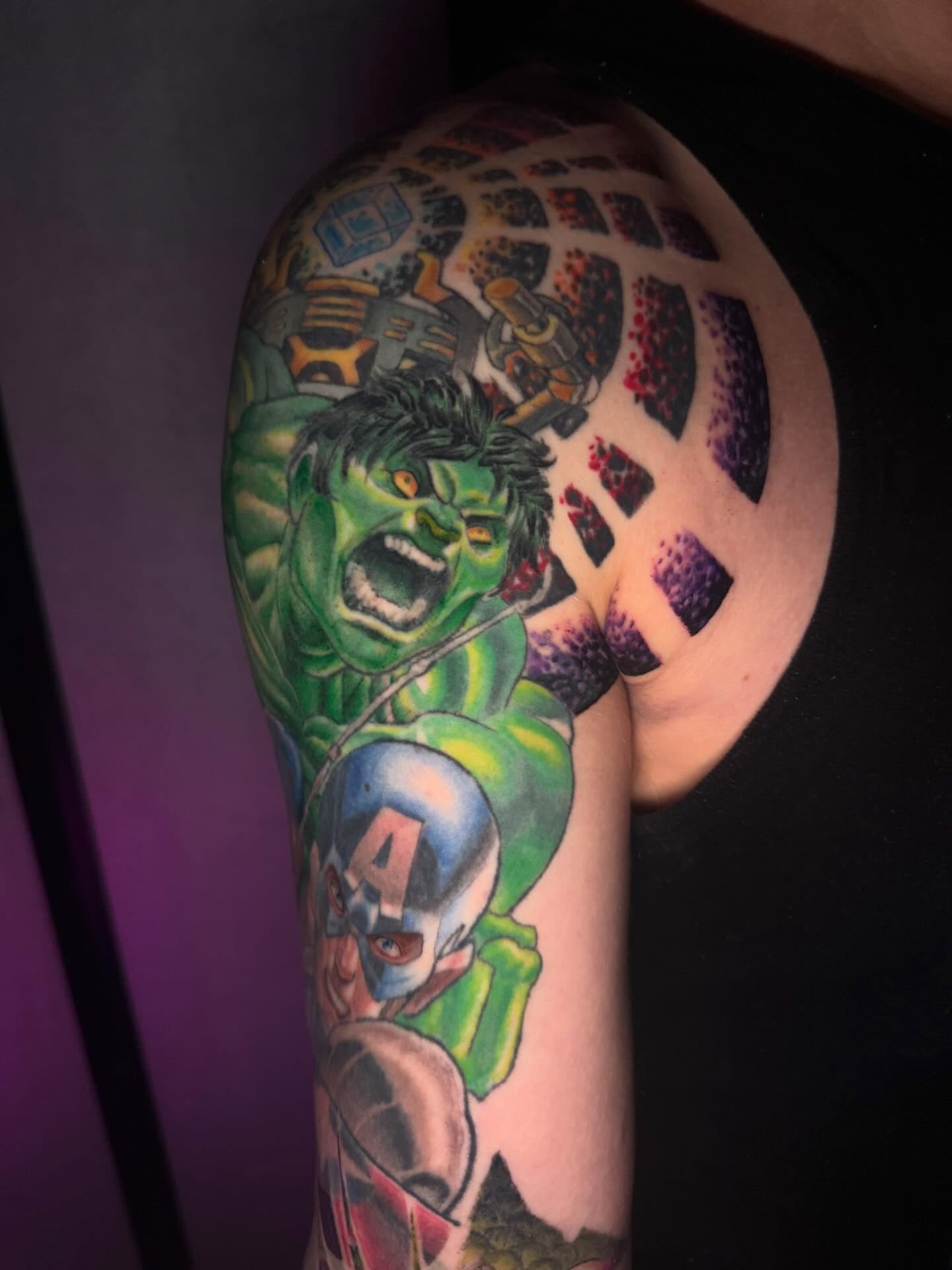 Tattoo by @flacomartinez13 — realism, dotwork