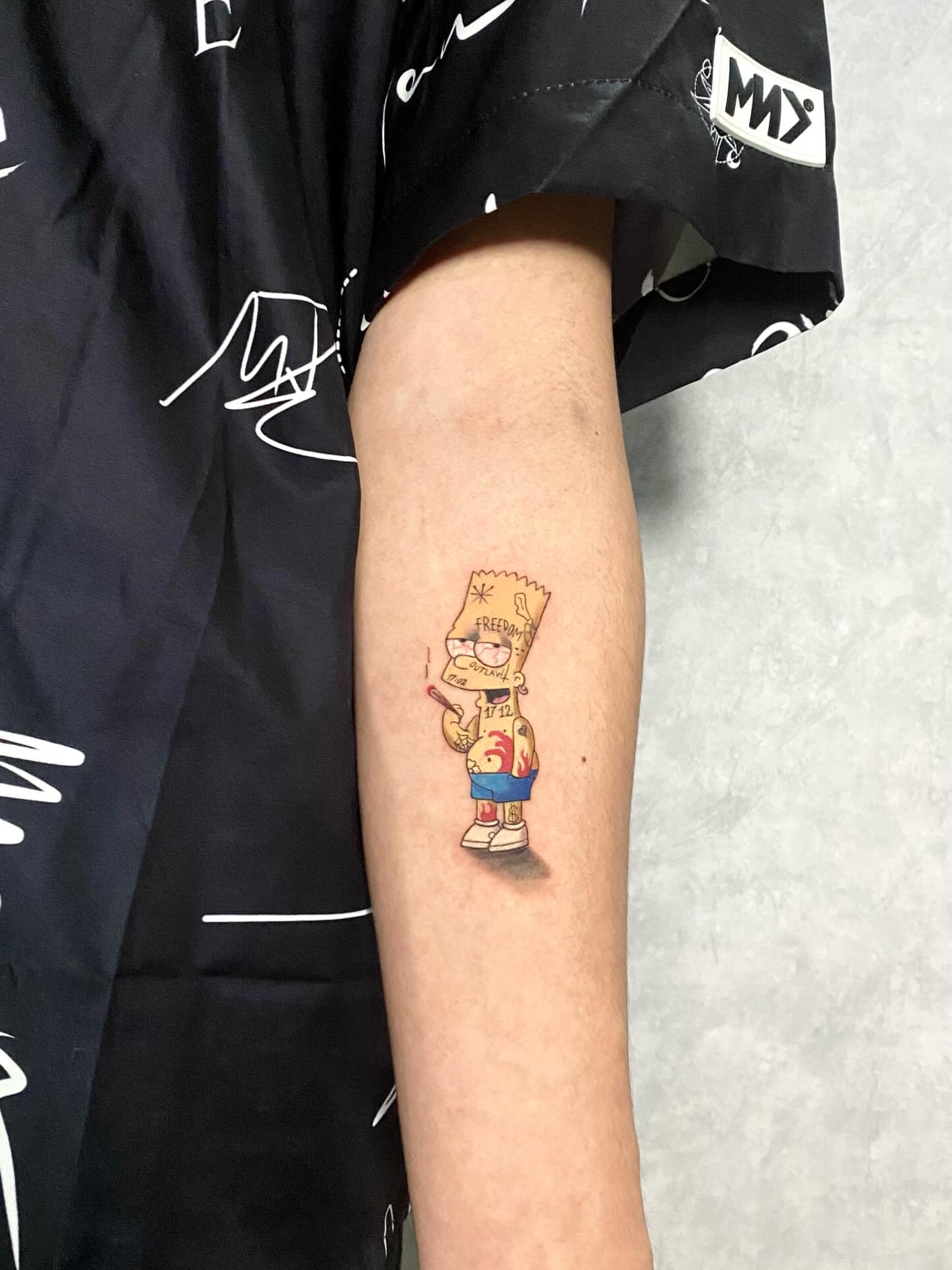 Tattoo by @henrytuan88 — anime