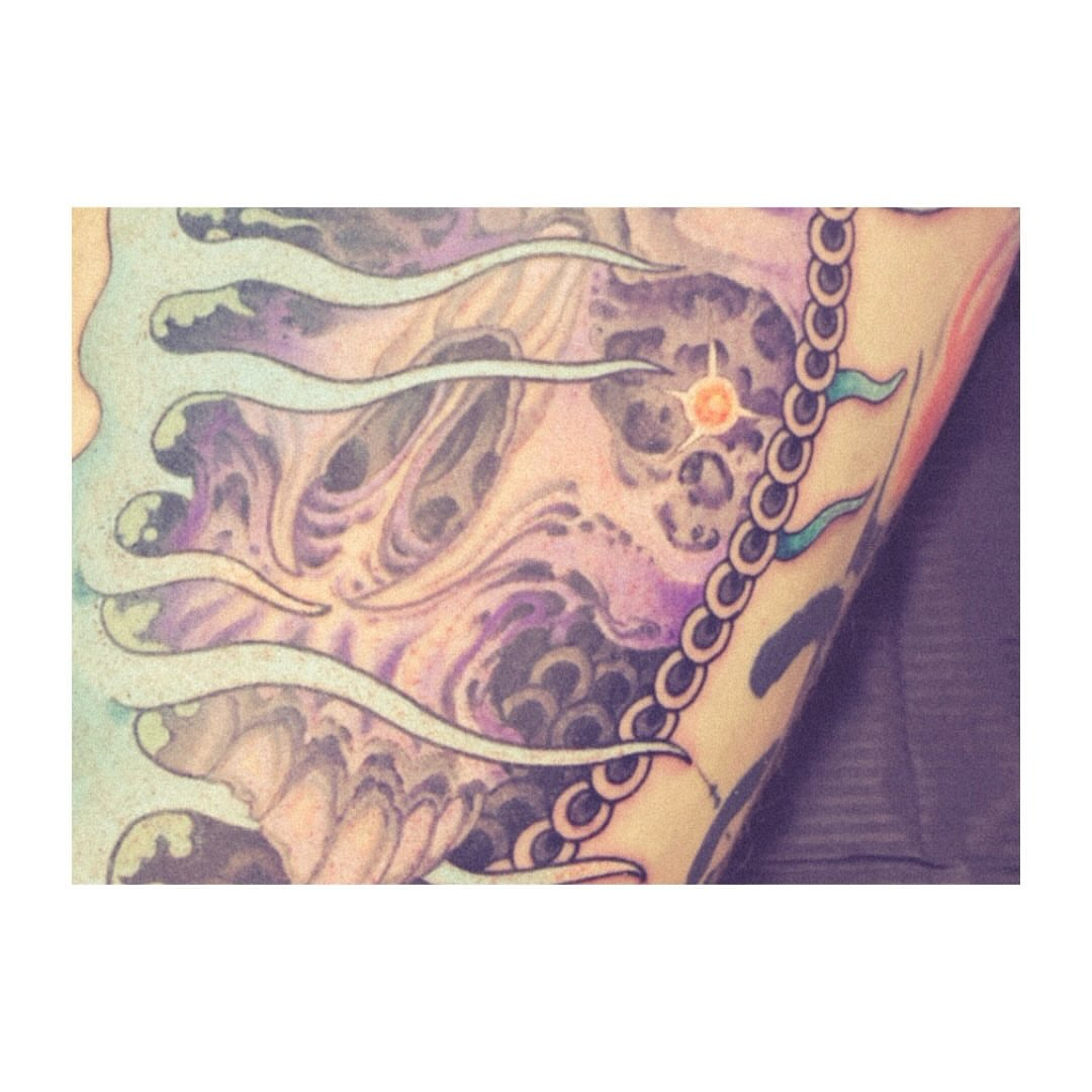 Tattoo by @heavyhandles — neo_traditional, dotwork