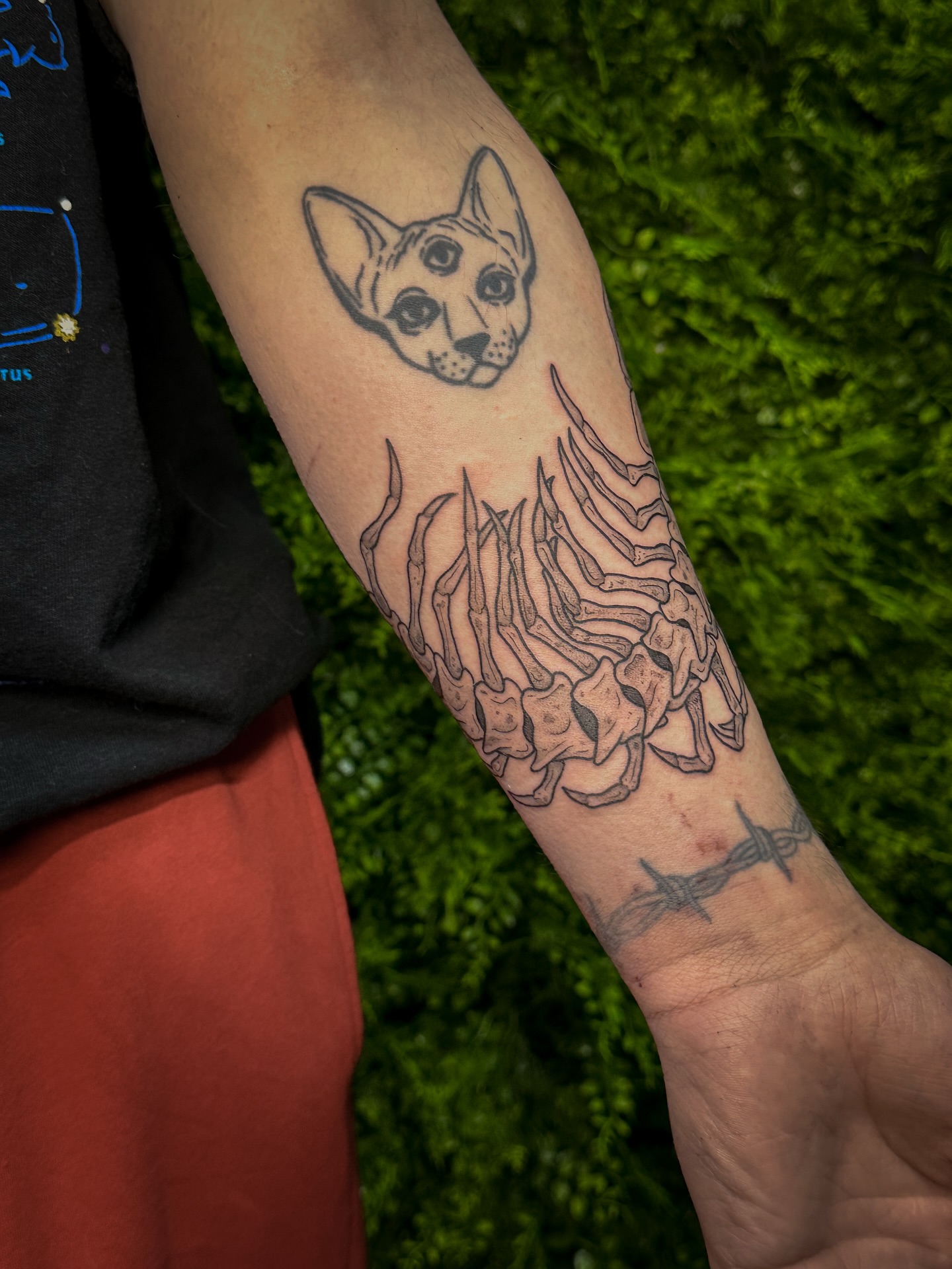 Tattoo by @rachtats โ black_and_grey