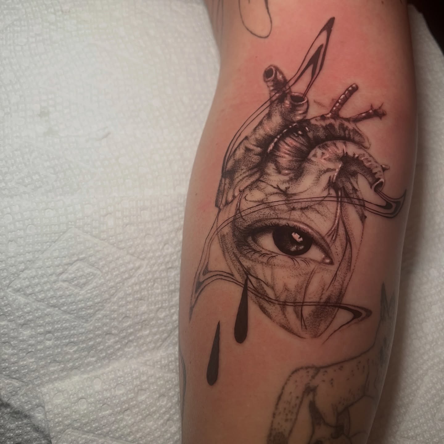 Tattoo by @smokesart — realism, dotwork