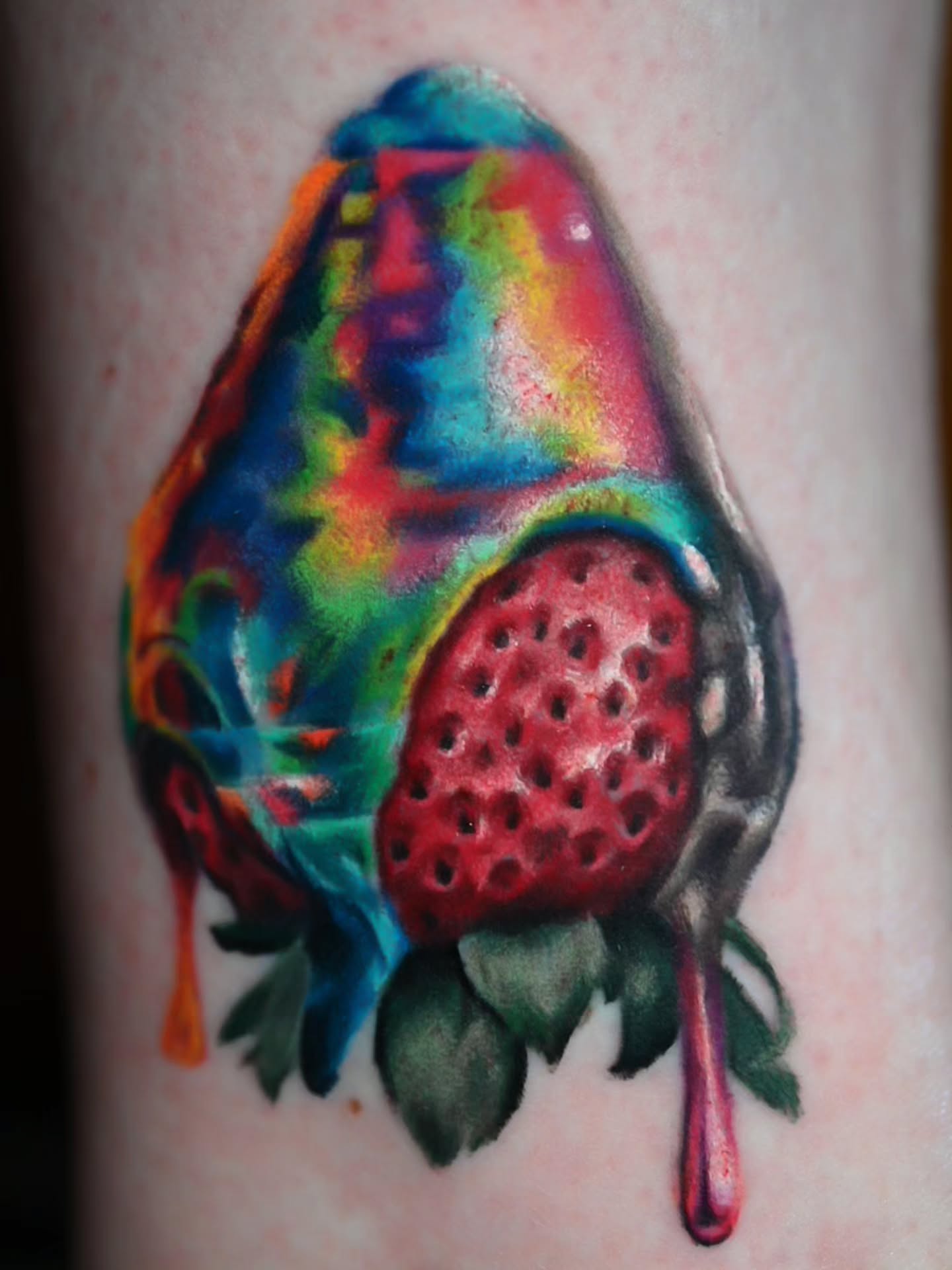 Tattoo by @banxamilli — watercolor