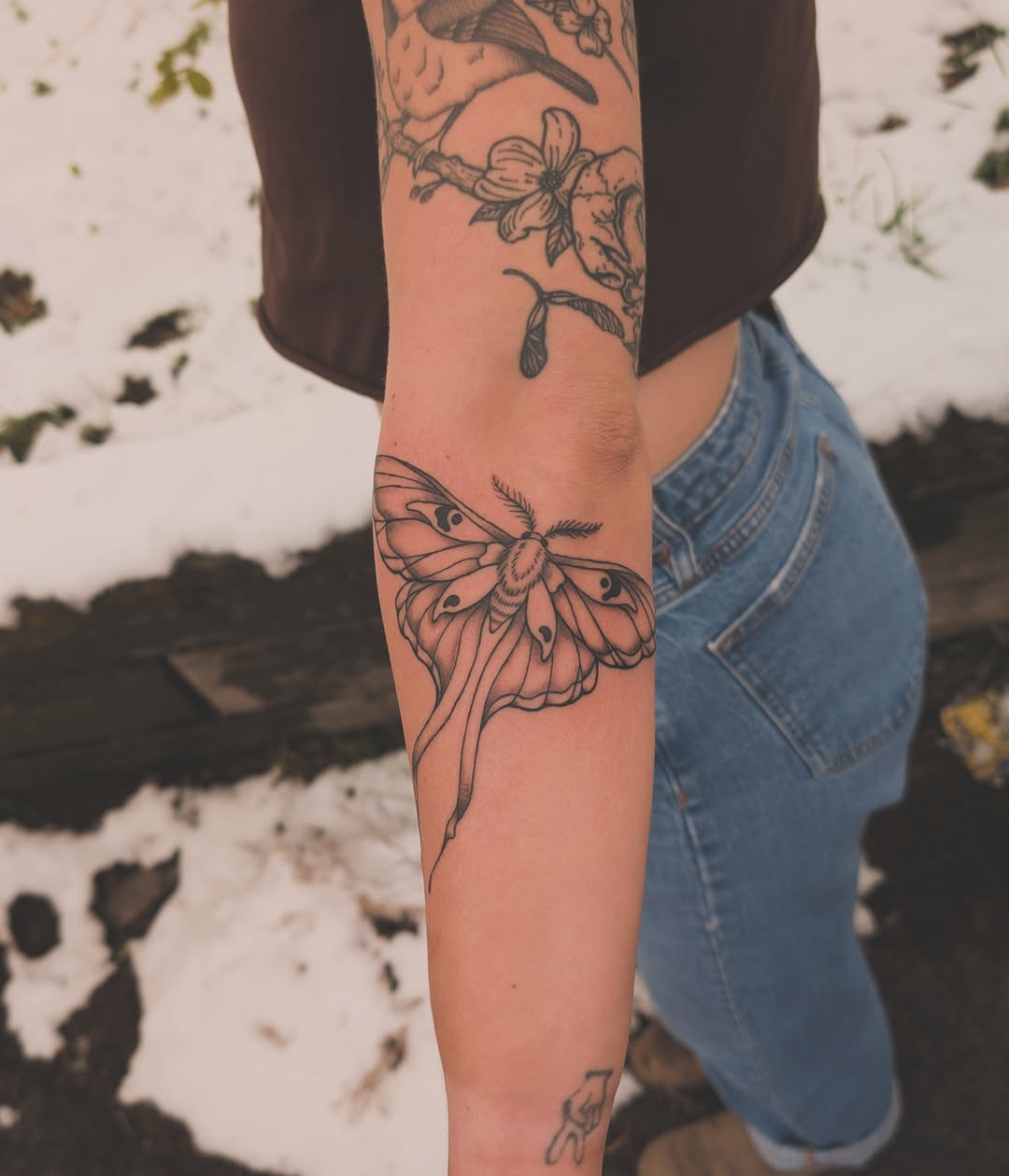 Tattoo by @uprootedtattooing β black_and_grey