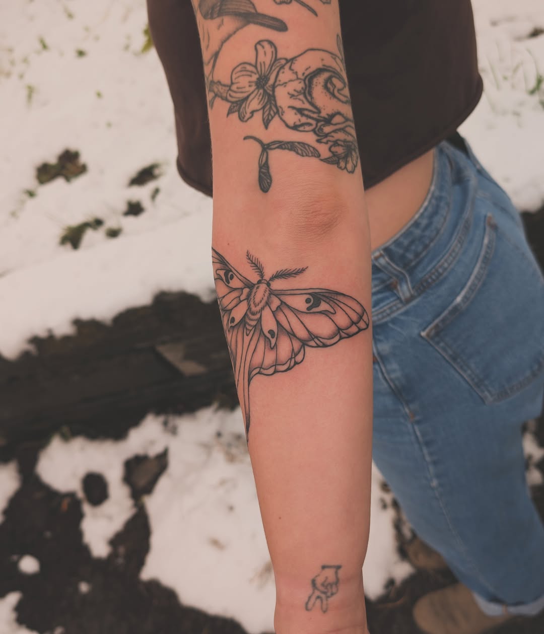 Tattoo by @uprootedtattooing β black_and_grey
