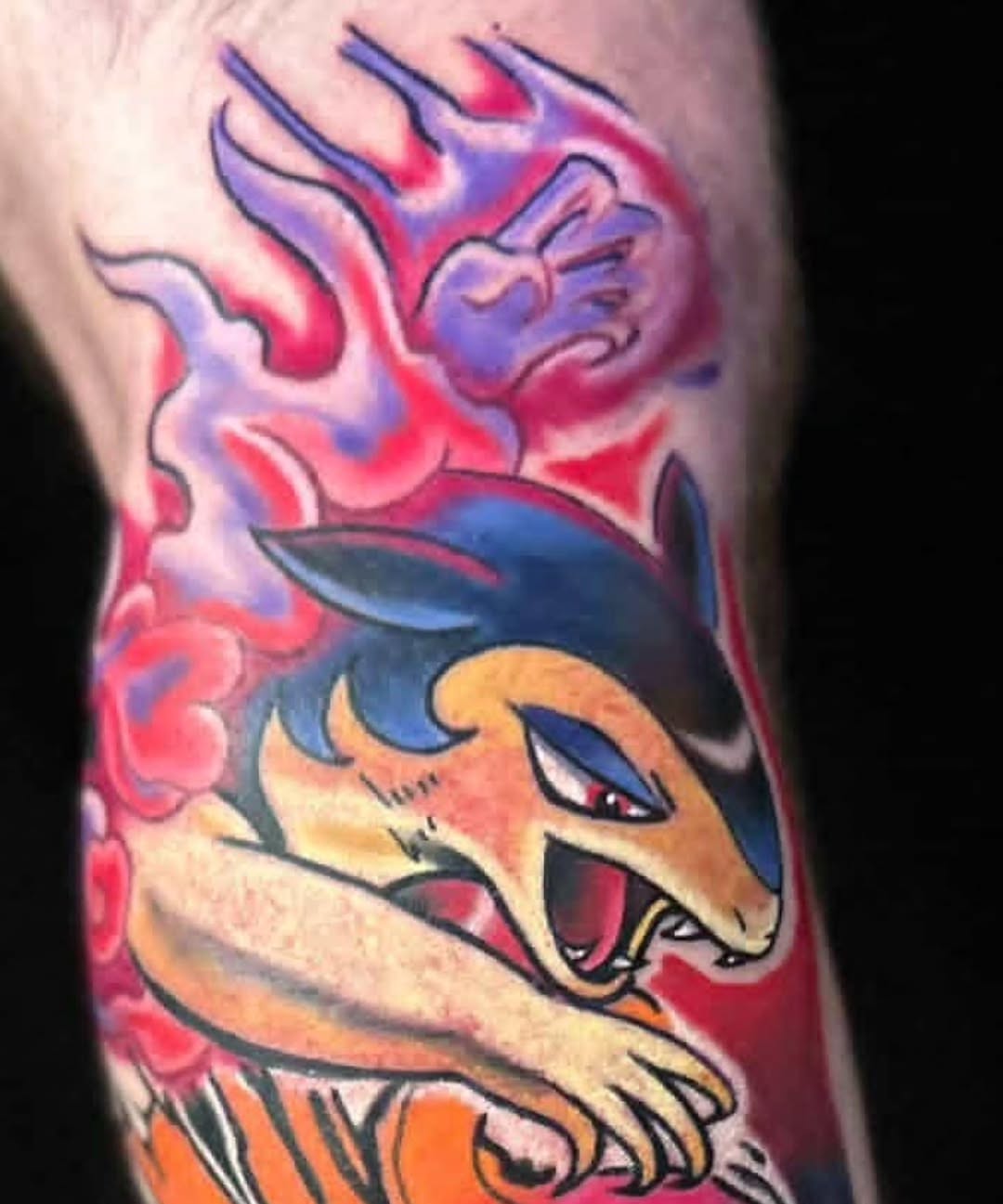 Tattoo by @_remytats_ — new_school, anime