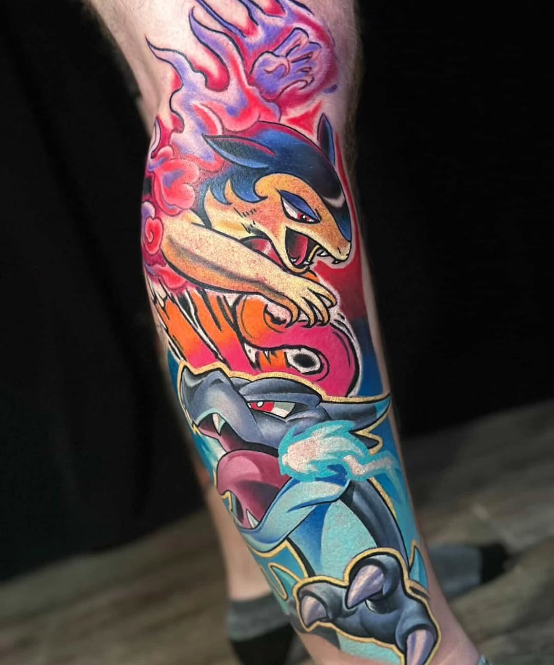 Tattoo by @_remytats_ — anime, new_school