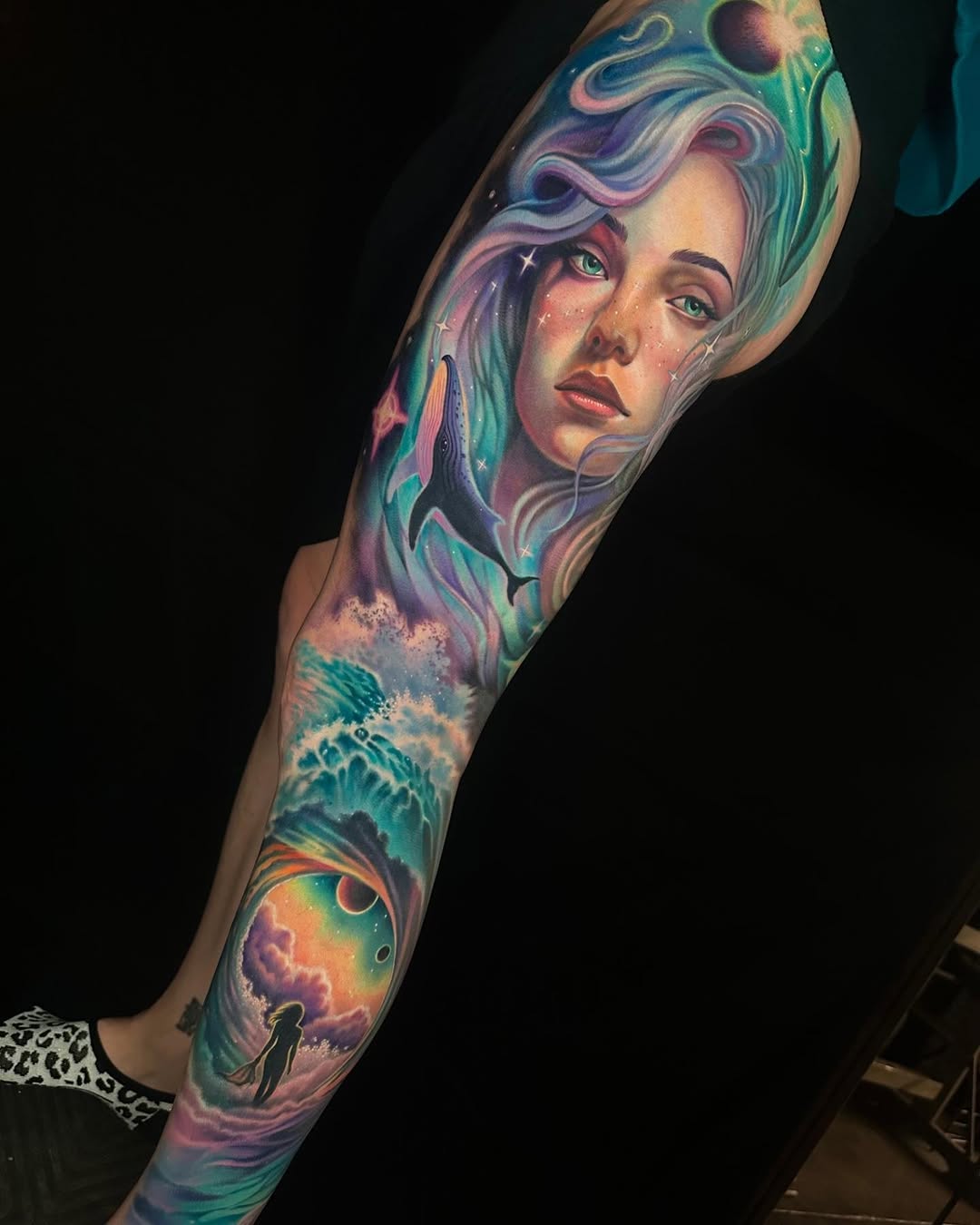 Tattoo work at Hell City Tattoo Fest – Phoenix 2026