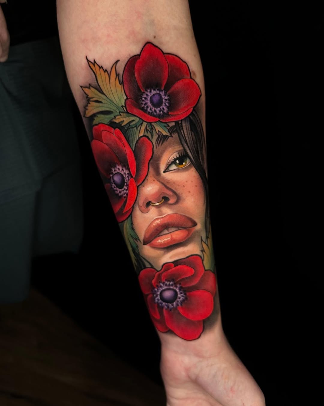 Tattoo by @stephanieheffrontattoos — realism, neo_traditional