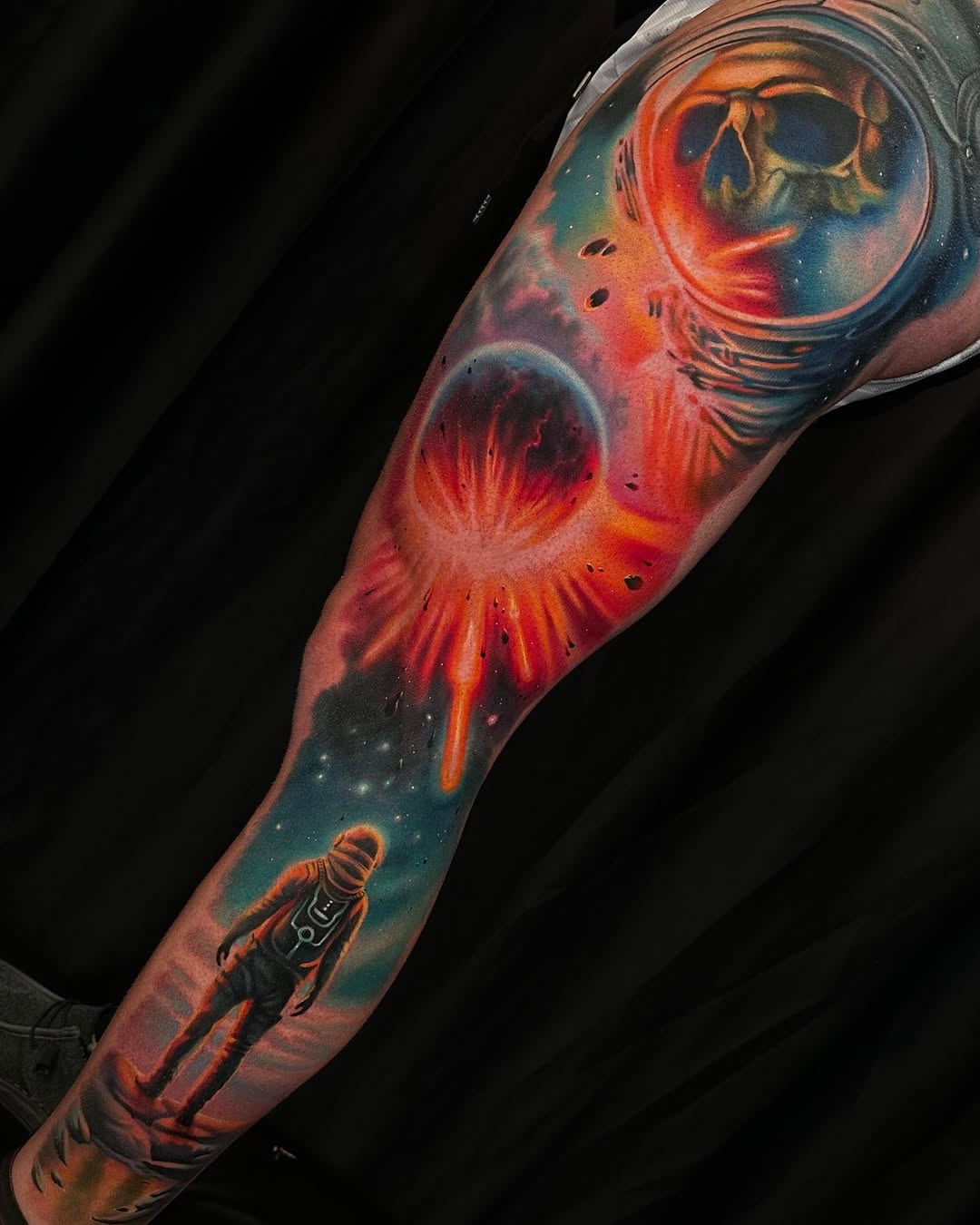 Tattoo work at Hell City Tattoo Fest – Phoenix 2026