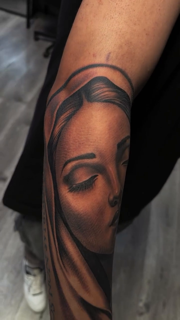 Tattoo by @solistattoos β realism, black_and_grey