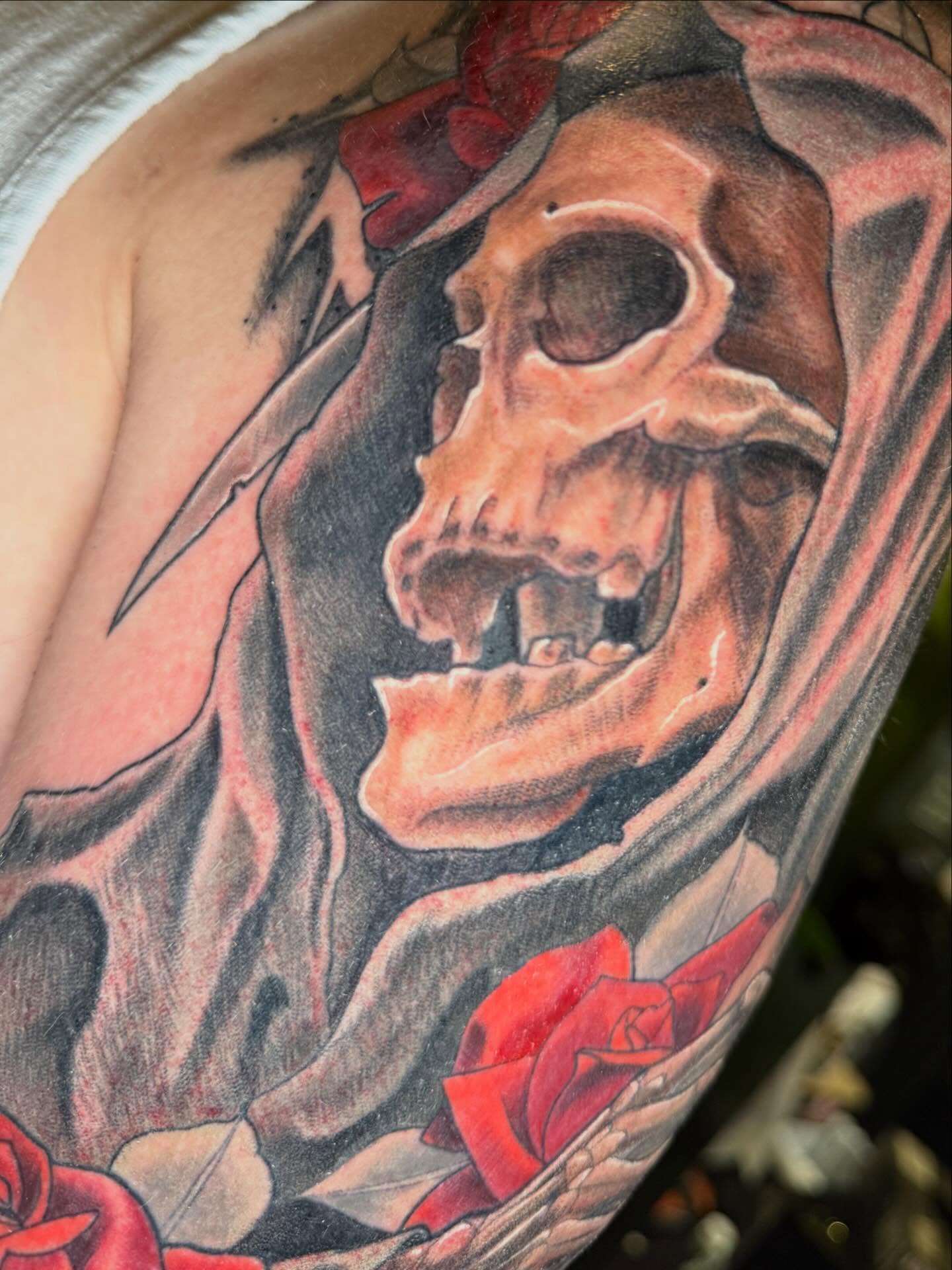 Tattoo by @back_alley_emily — realism, dark_realism