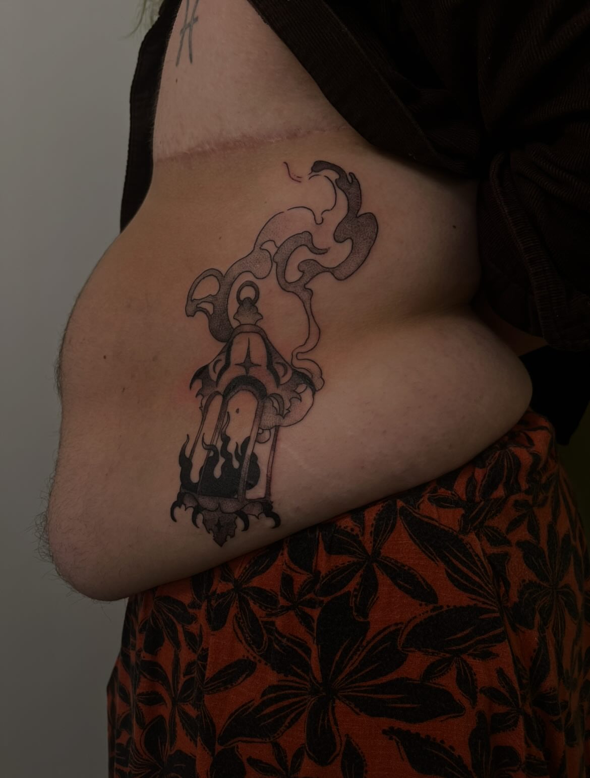Tattoo by @pitypostcard — black_and_grey