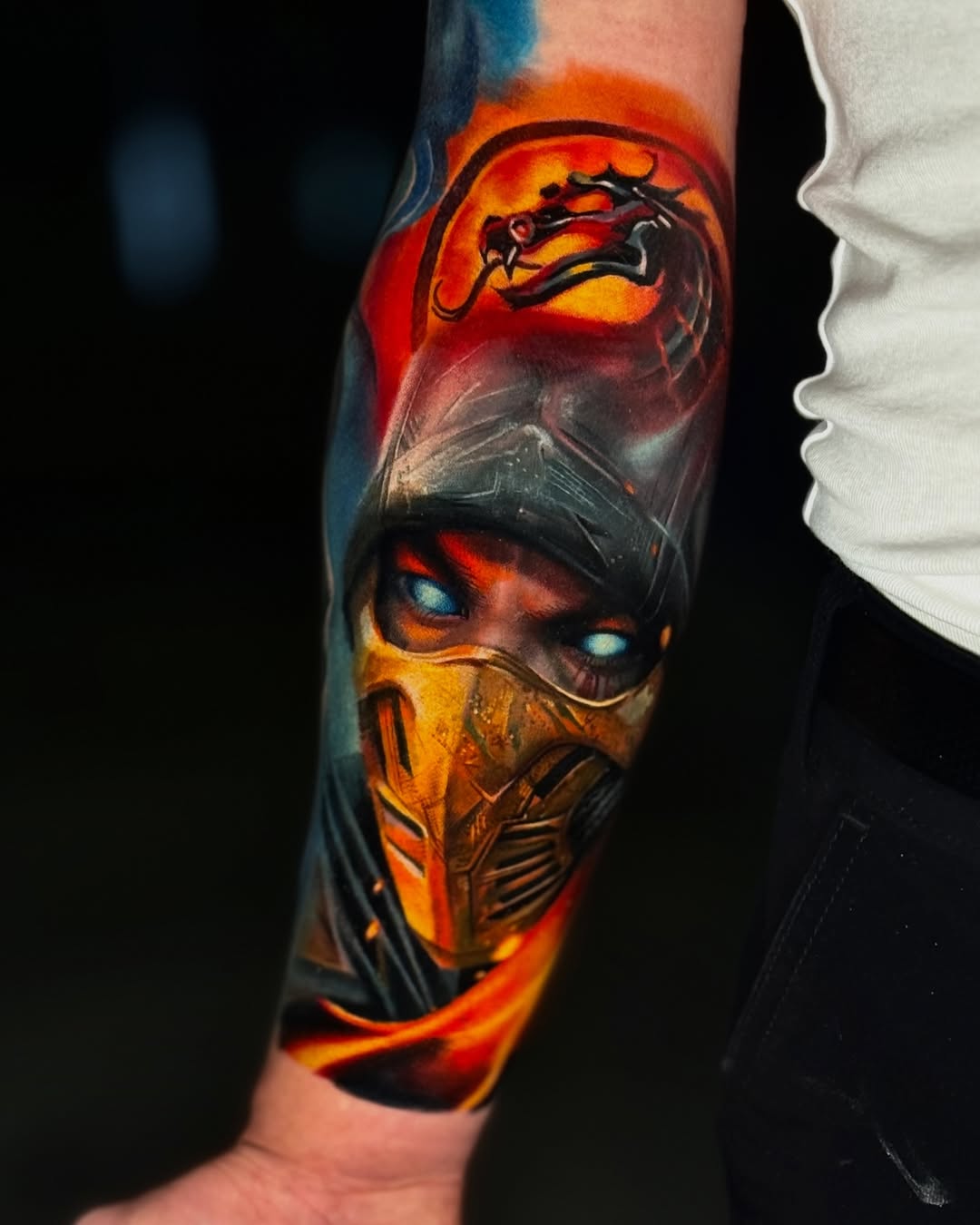 Tattoo by @rann_tattoo — realism, trash_polka