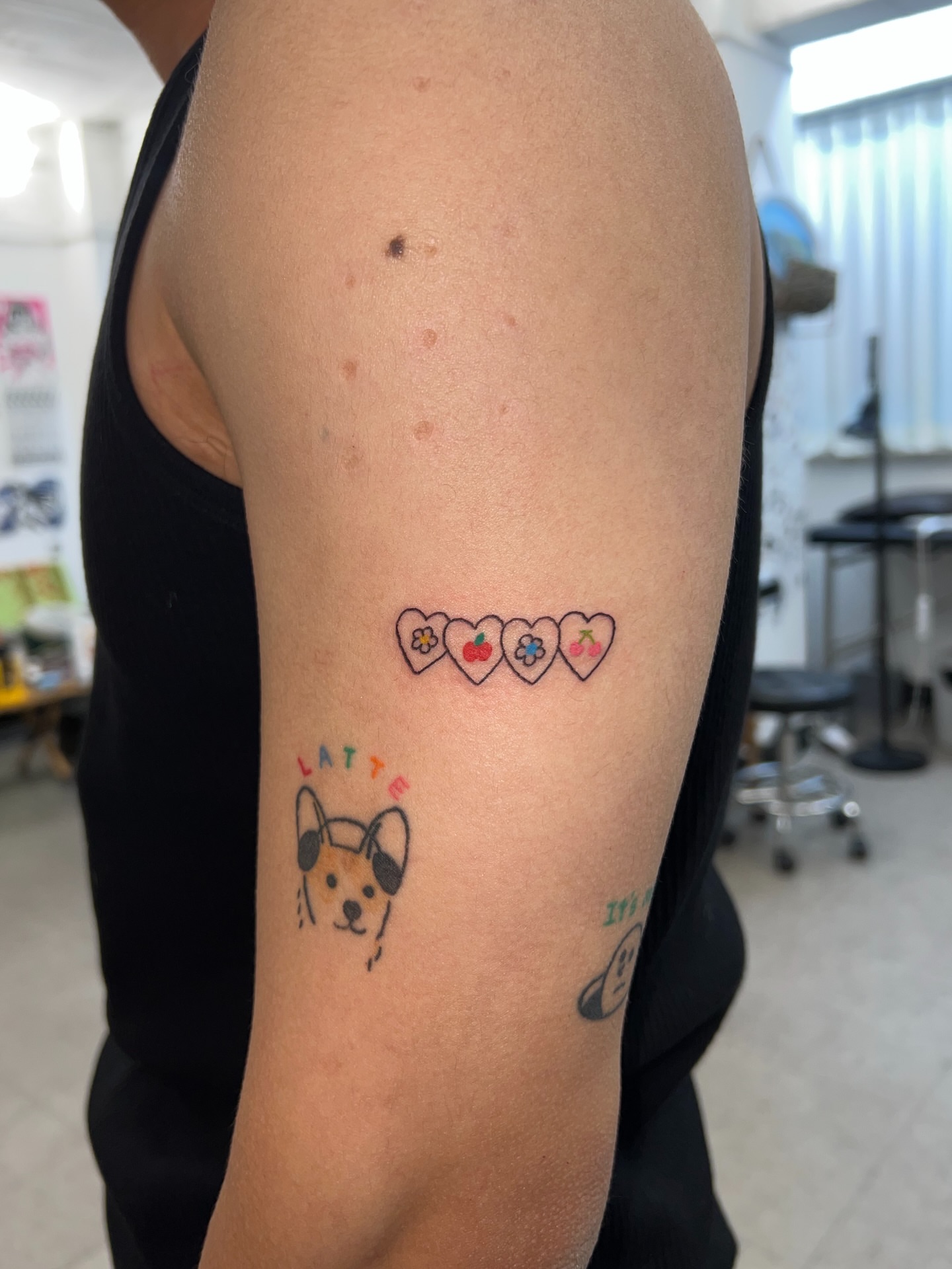 Tattoo by @piggy_boogy — dotwork
