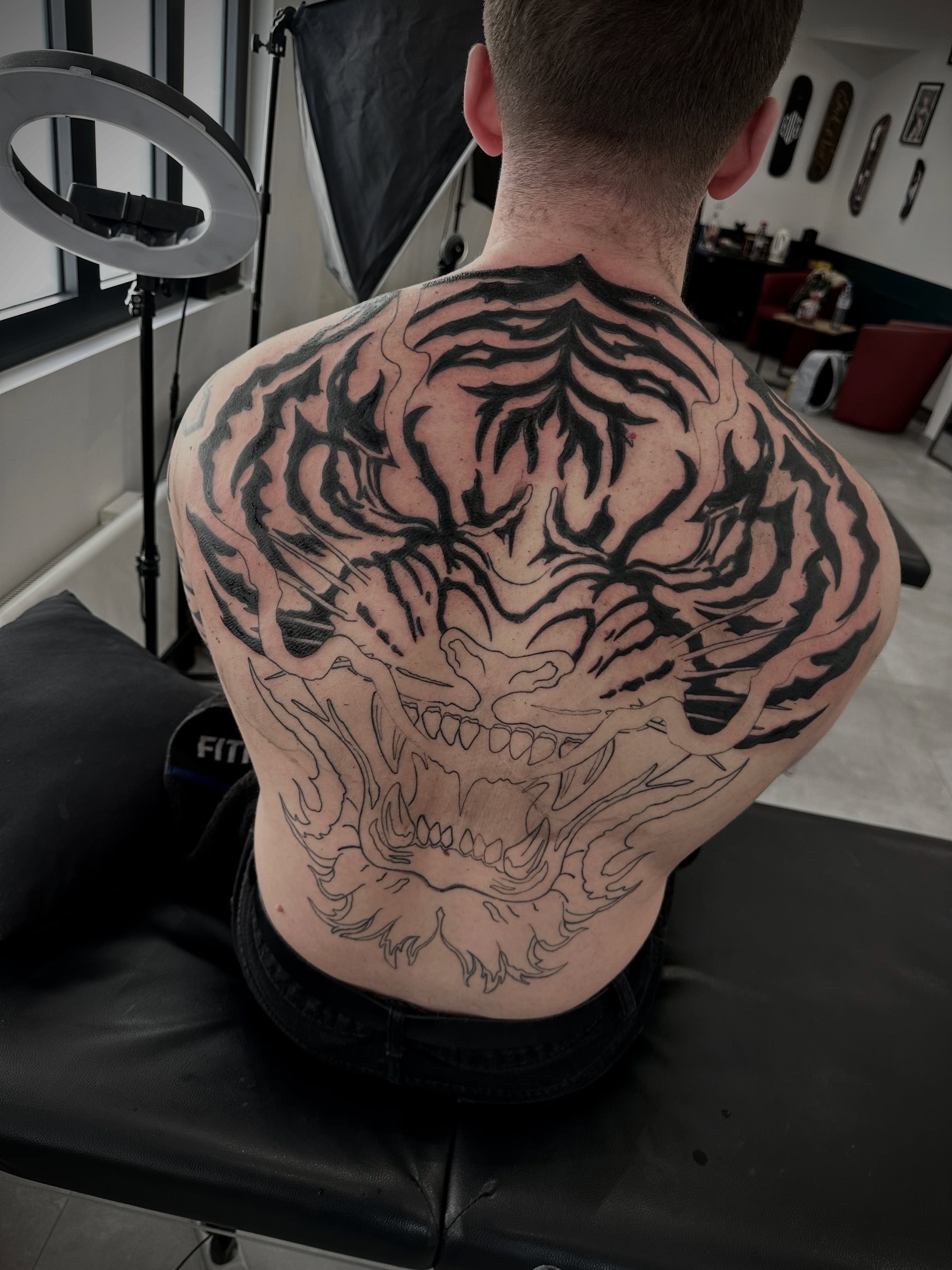 Tattoo by @tristvn_ttt — black_and_grey