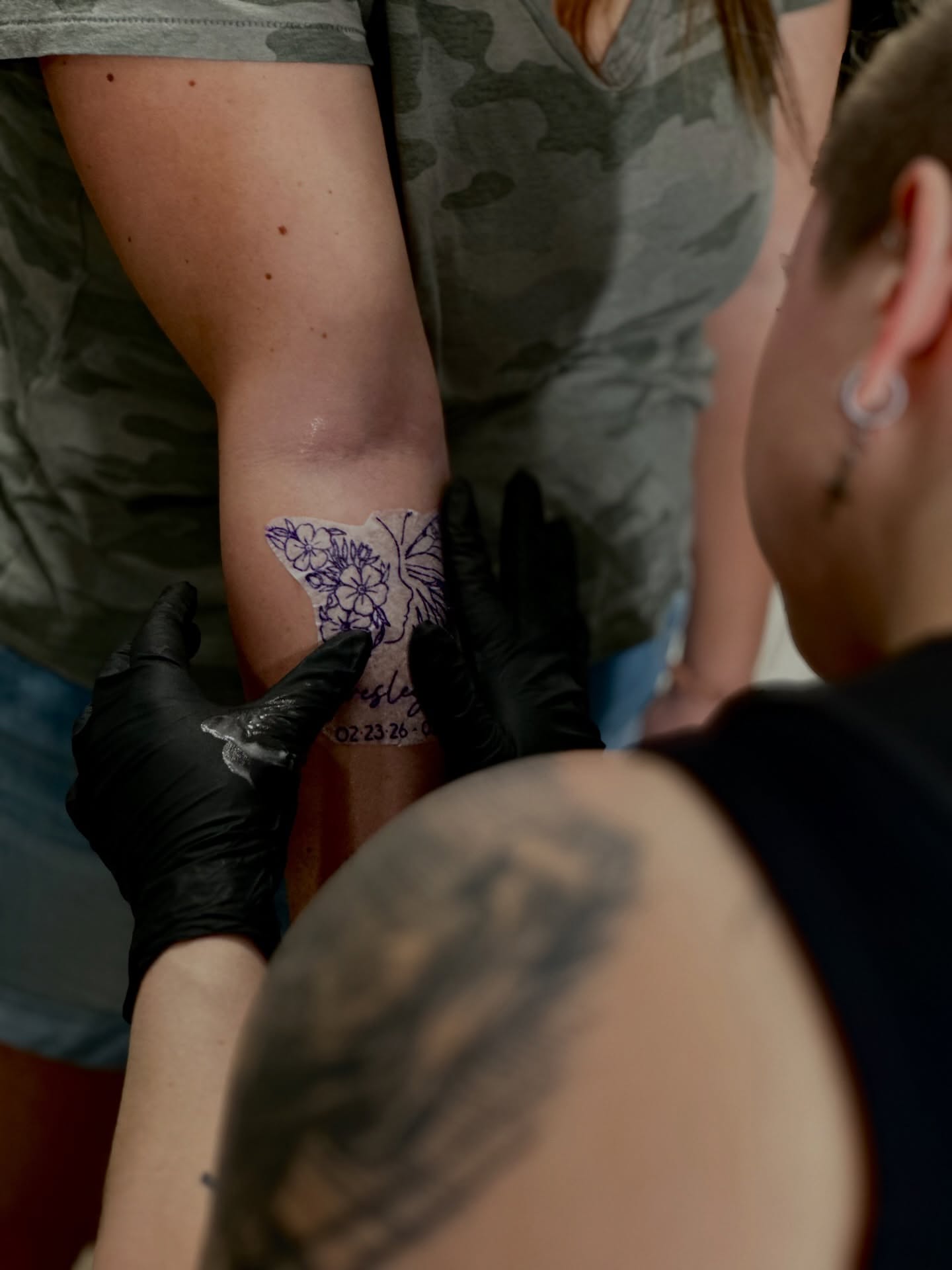Tattoo by @soft.armorer — dotwork