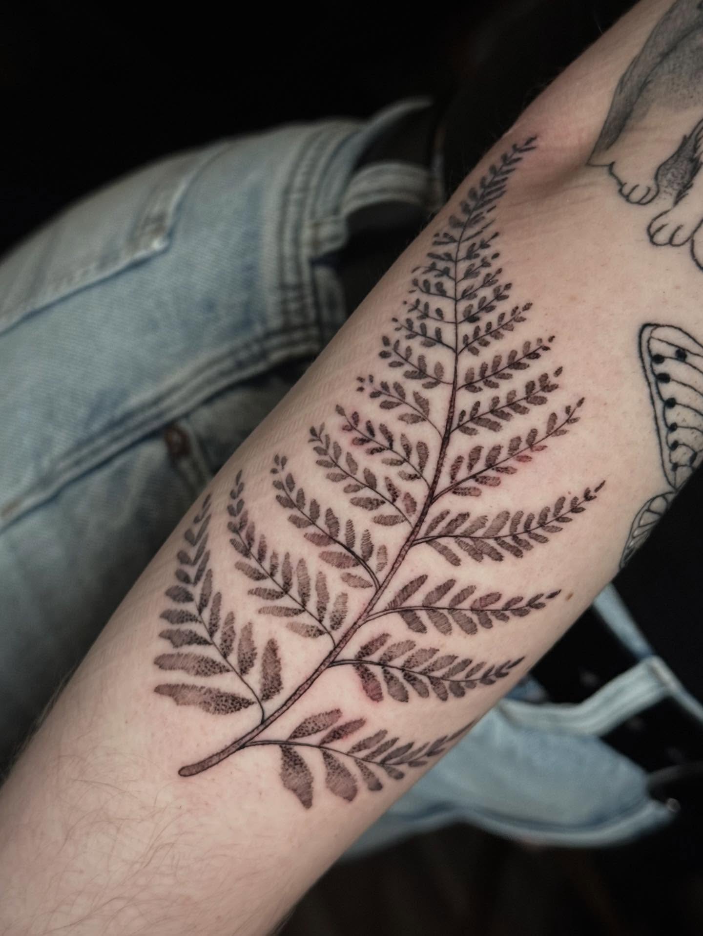 Tattoo by @mad_s_ink — dotwork