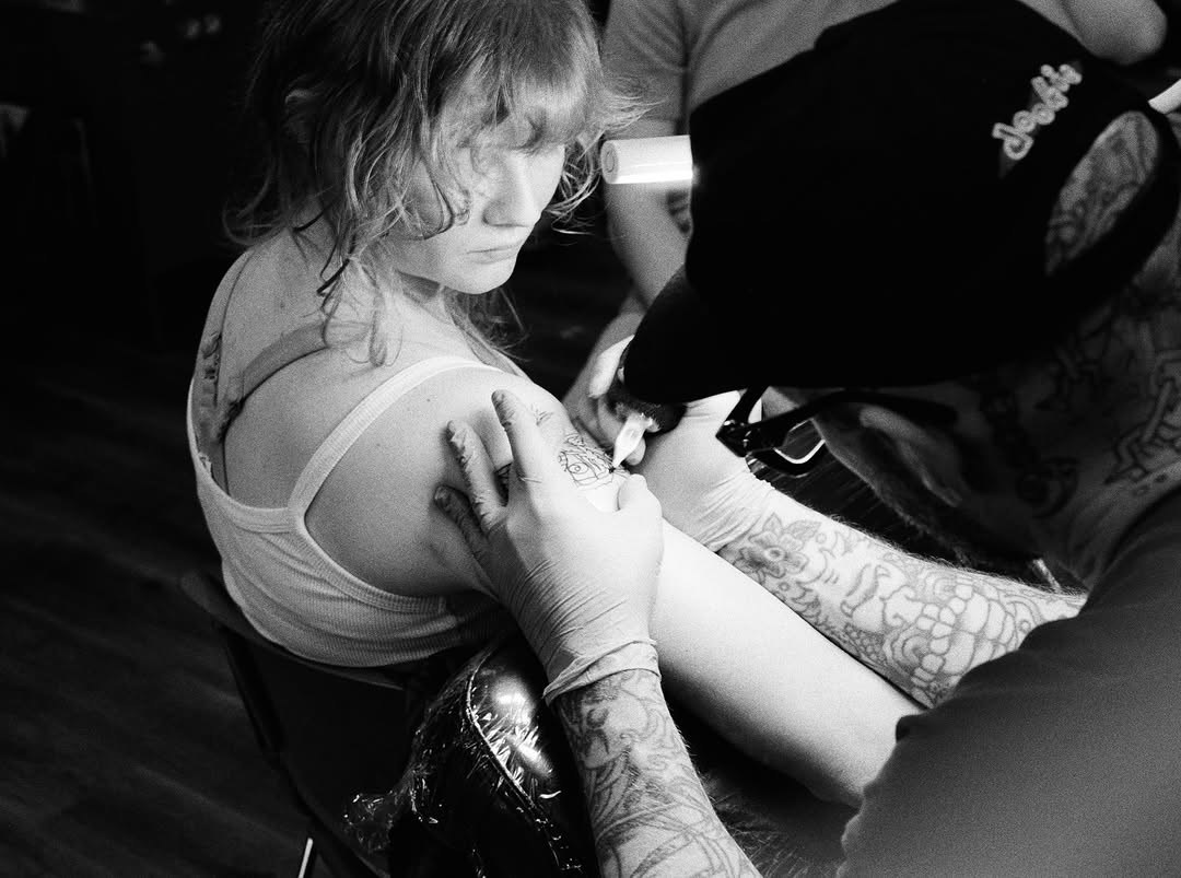 Tattoo by @purus_form โ black_and_grey, realism
