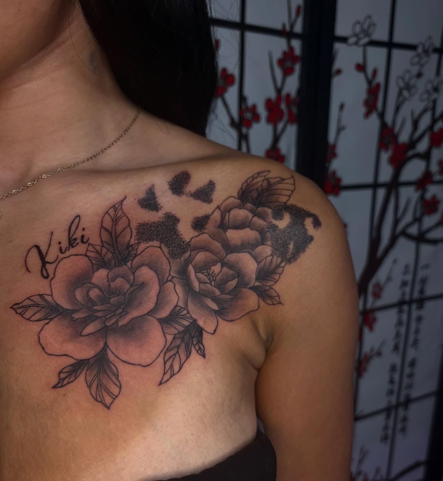 Tattoo by @morbid_studioss — black_and_grey
