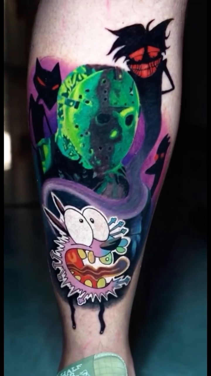 Tattoo by @bxvdidit — new_school, anime