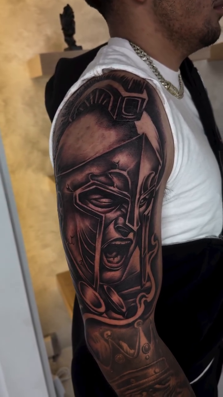 Tattoo by @ghostinkzz β realism, black_and_grey