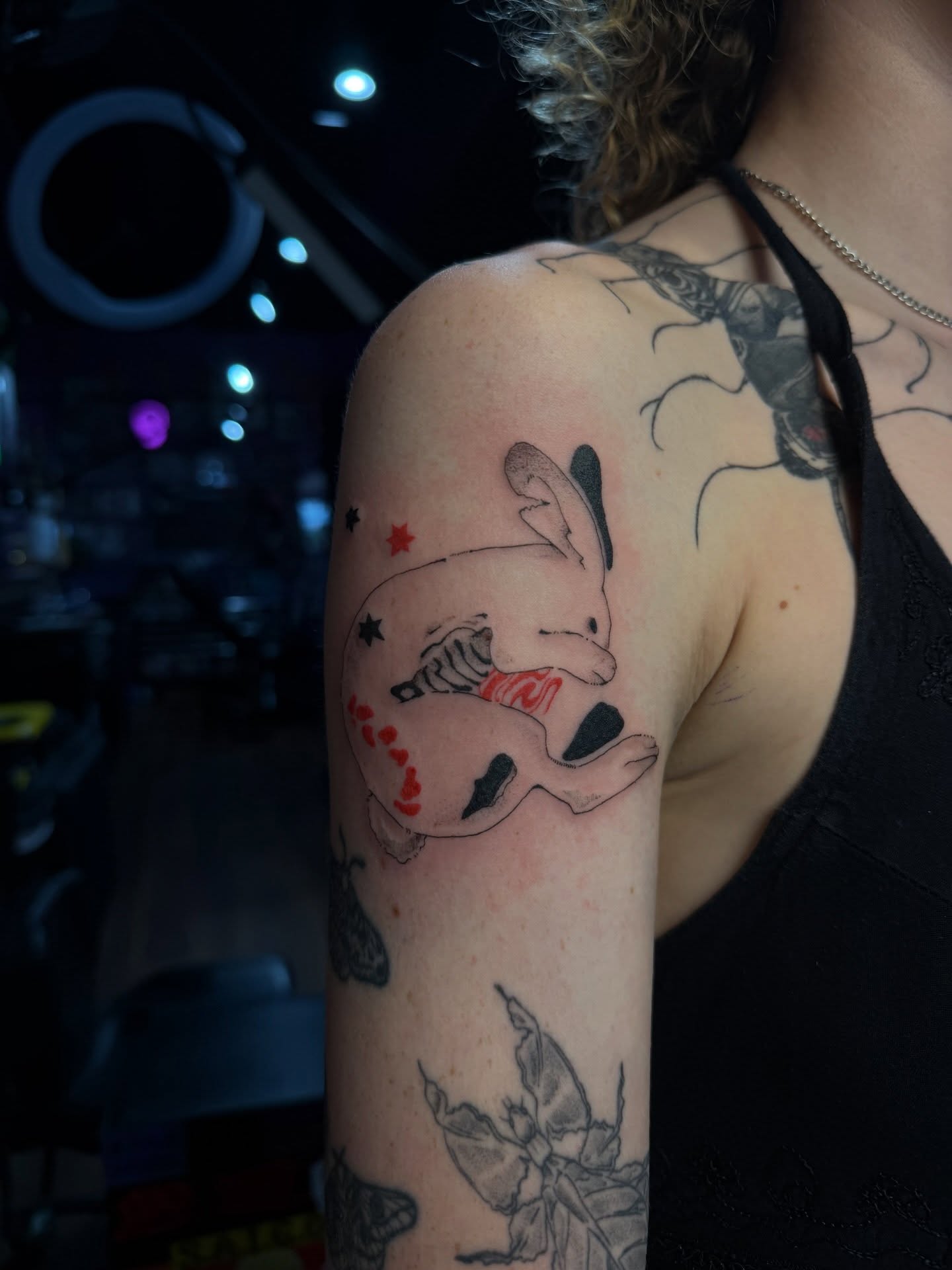 Tattoo by @mitch_soup — dotwork