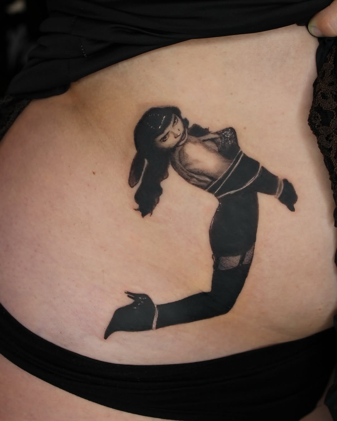 Tattoo by @cash_only_tattoos — realism, black_and_grey