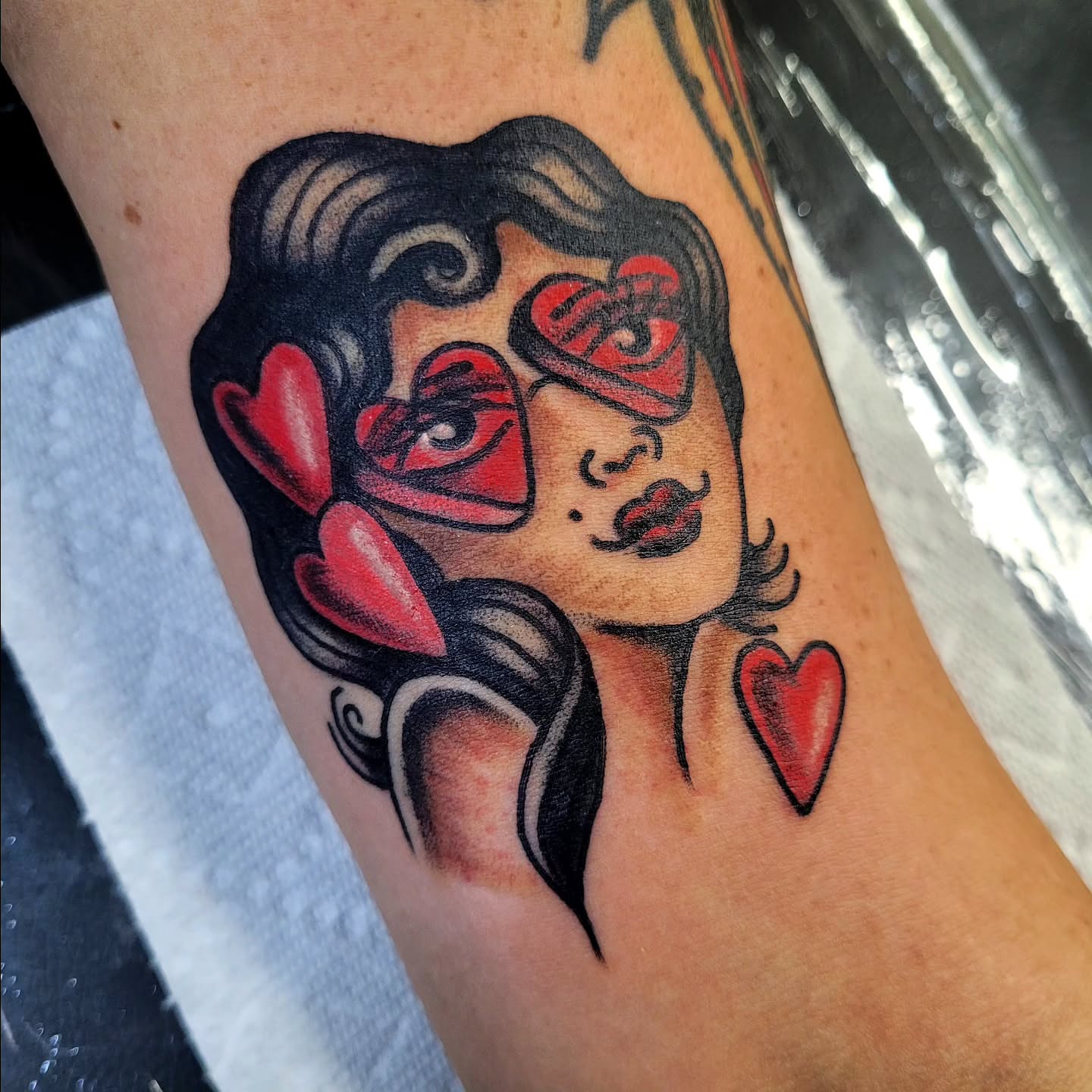 Tattoo by @werexwolf — american_traditional
