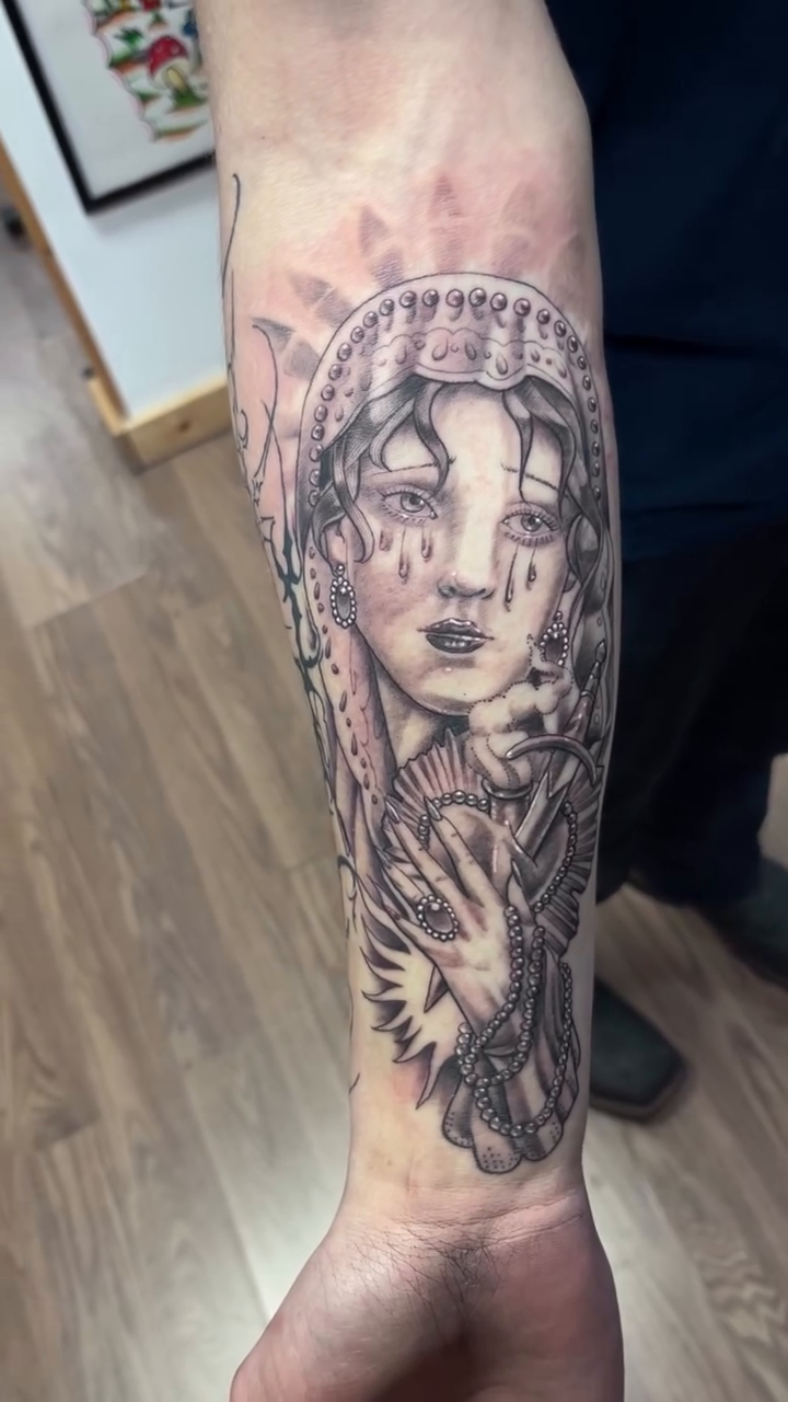 Tattoo by @tattoos_by_look — black_and_grey, realism
