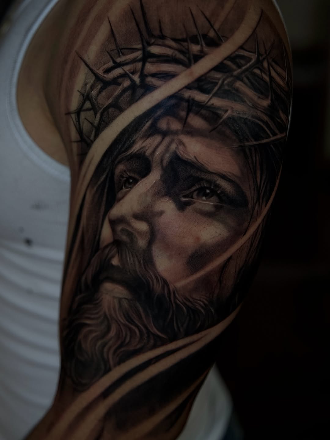 Tattoo by @tattoosbyale_ — realism, black_and_grey