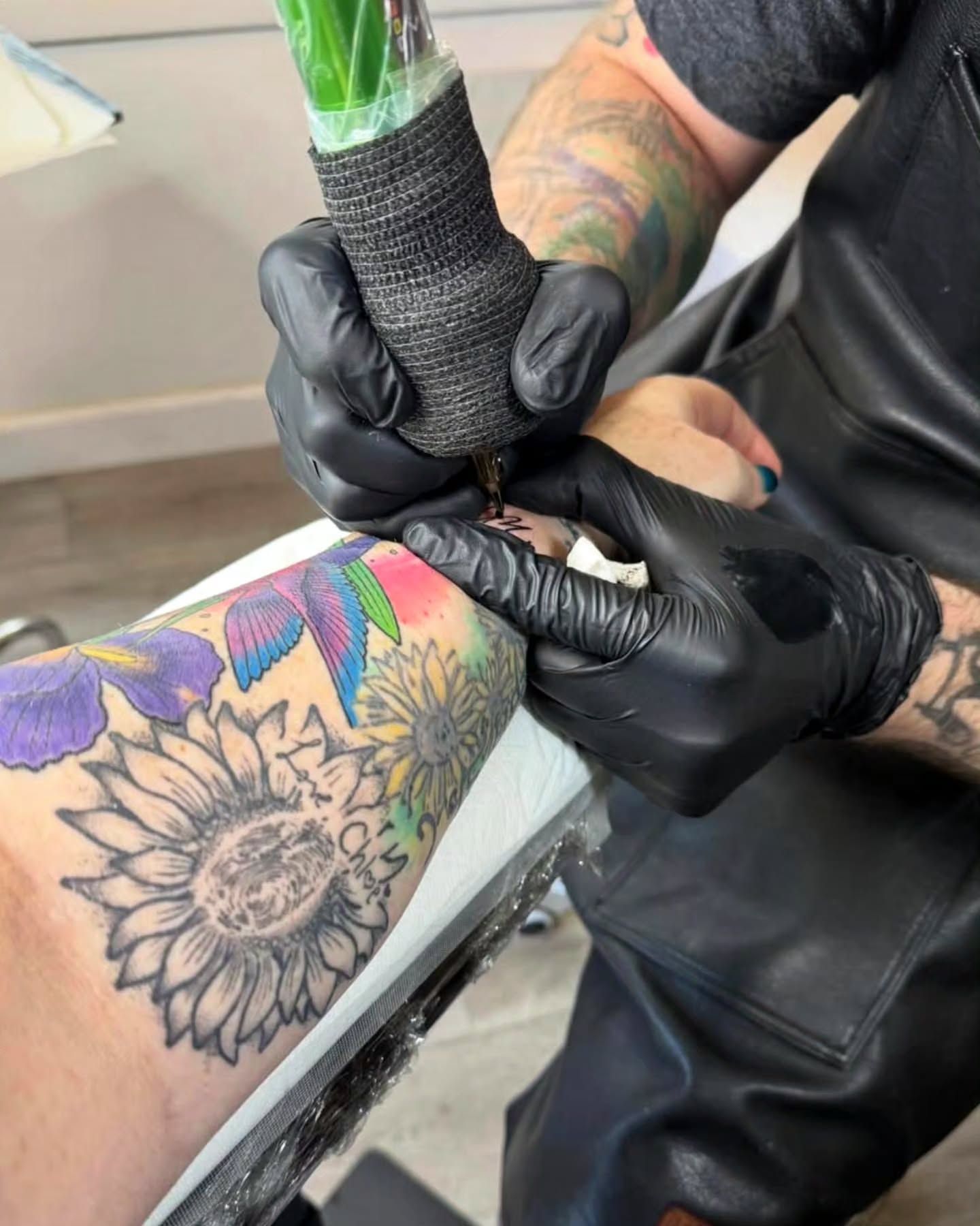 Tattoo by @robot85kills — new_school, watercolor