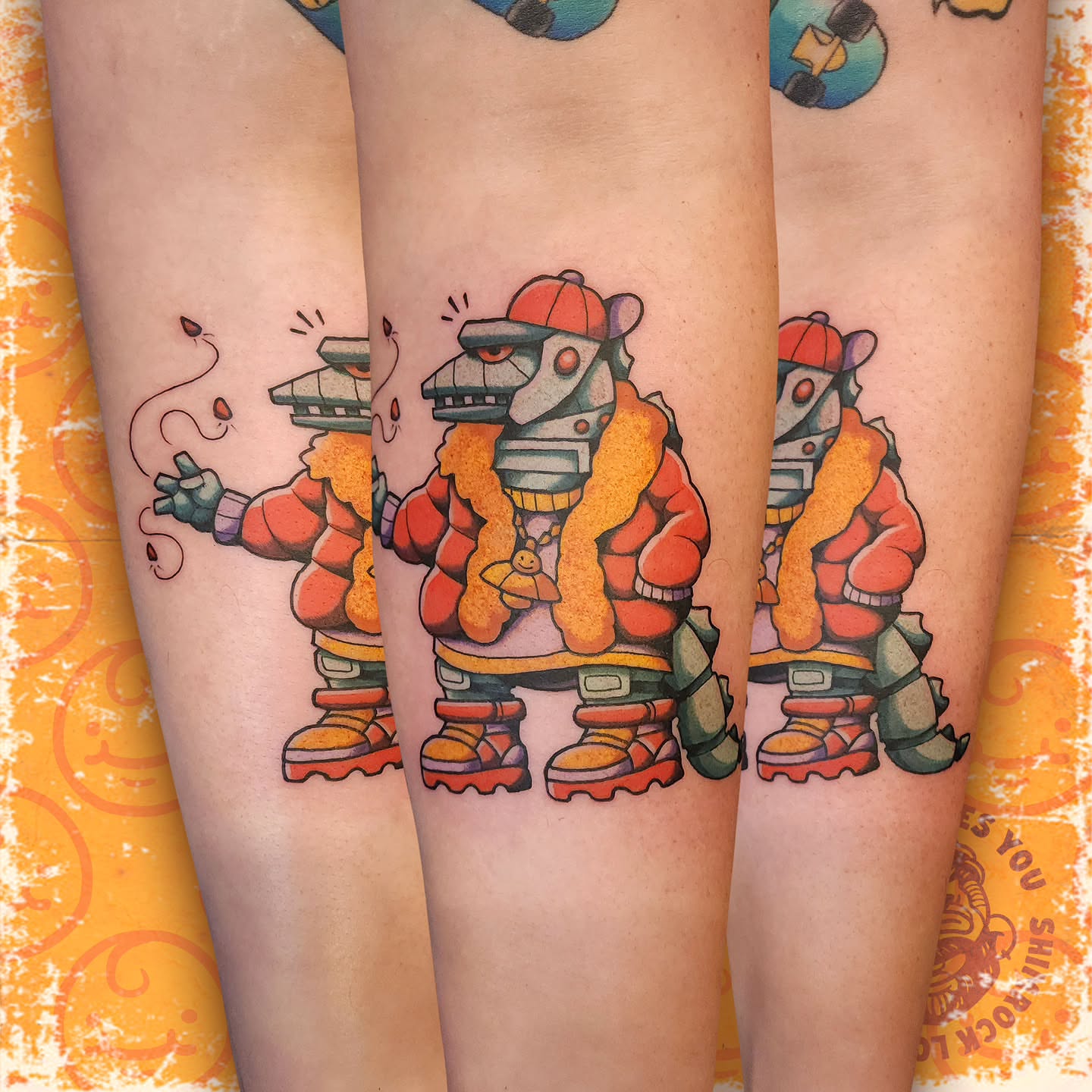 Tattoo by @shimrocklovesyou — new_school, illustrative