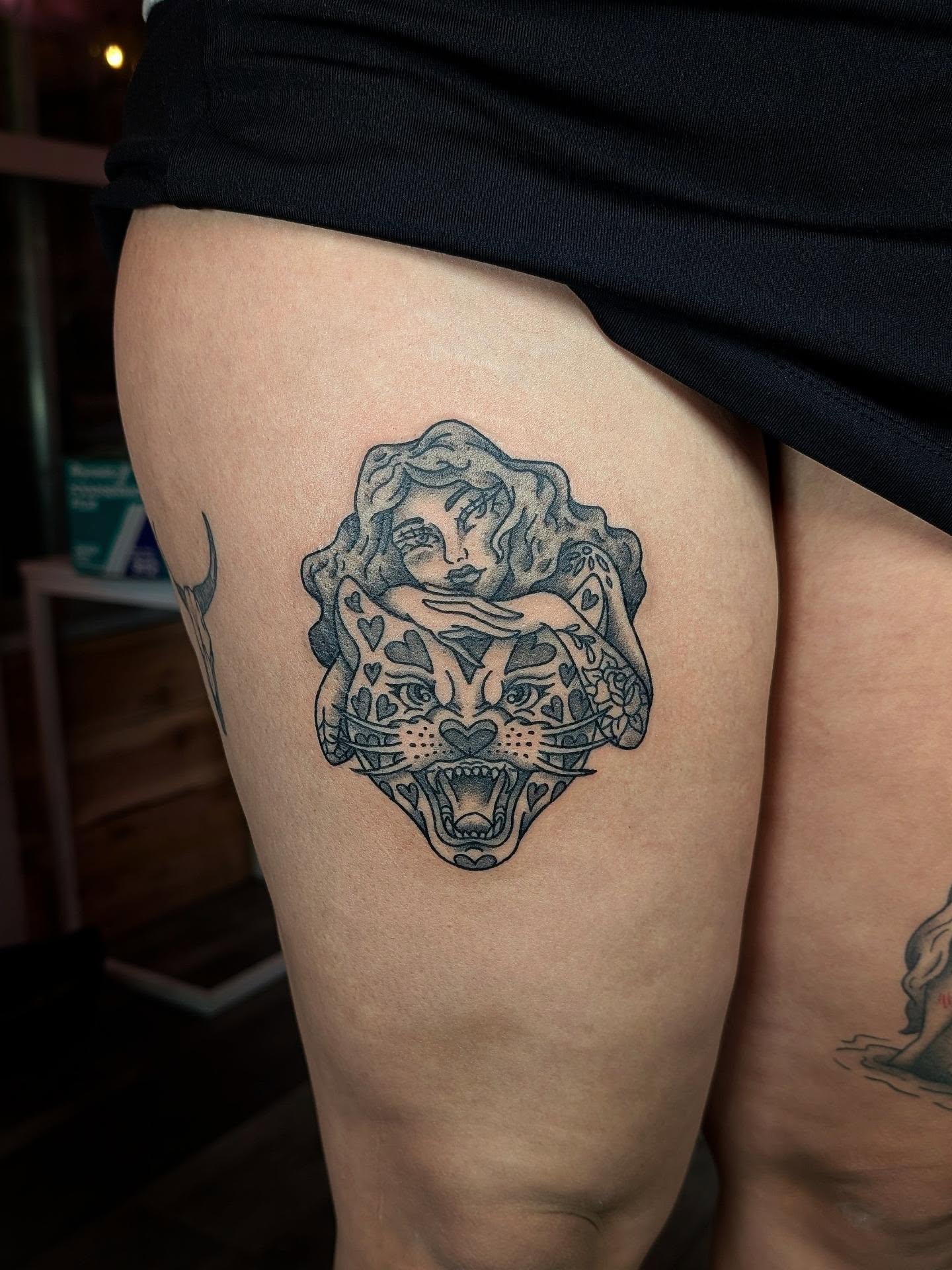 Tattoo by @elise_inks — american_traditional, black_and_grey