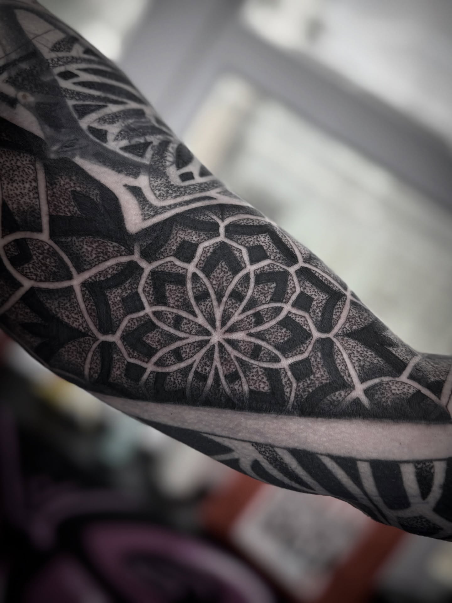 Tattoo by @mastercrae — geometric