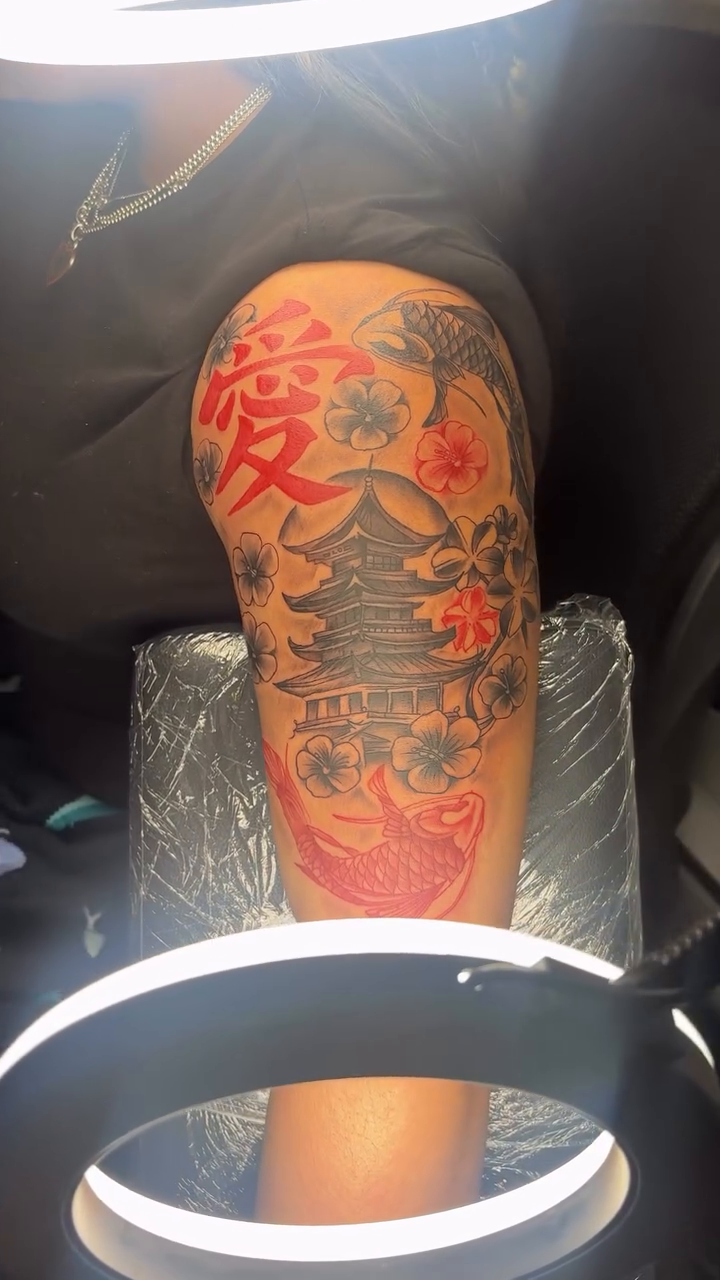 Tattoo by @maleekinkz โ japanese_irezumi