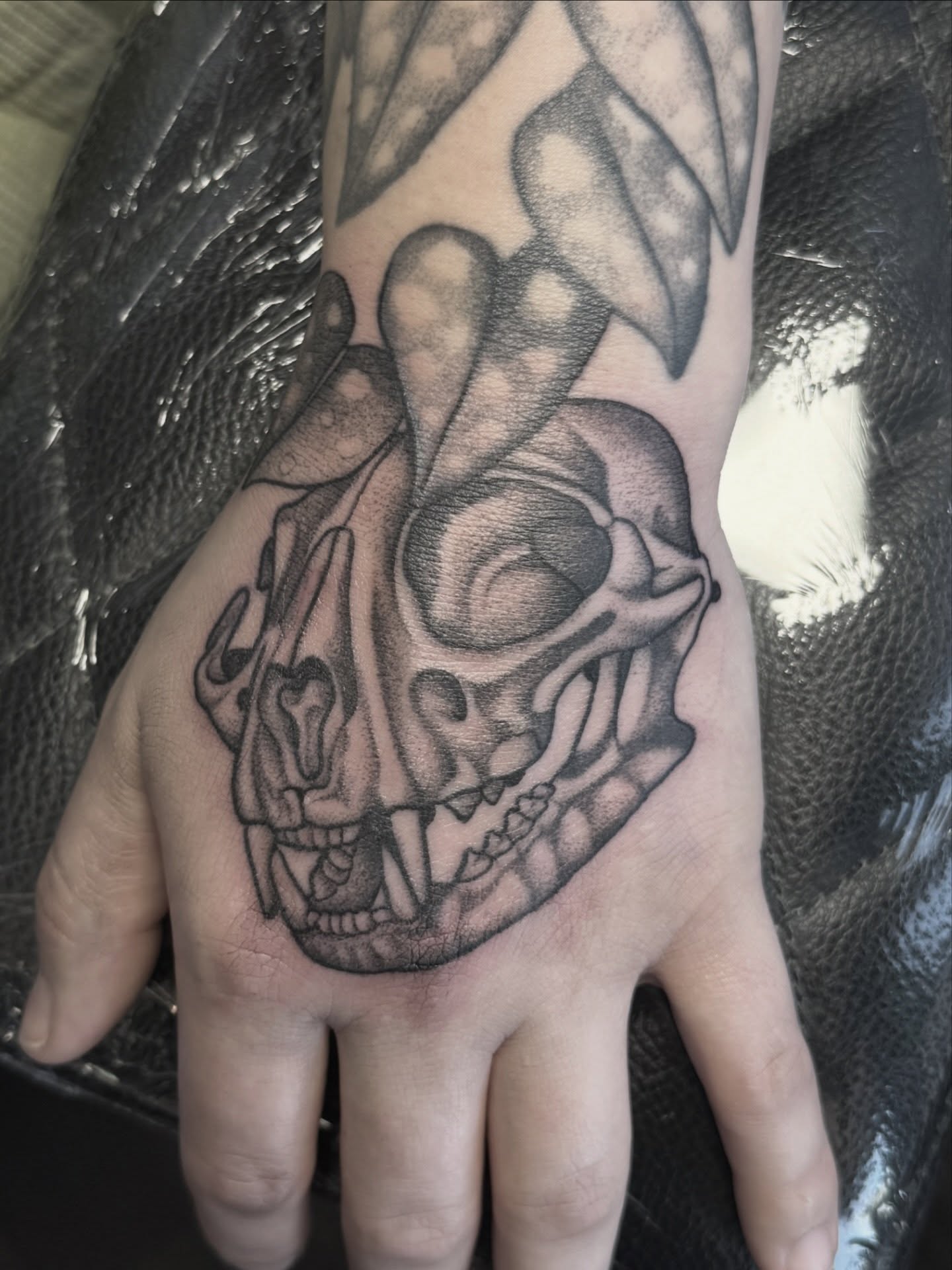 Tattoo by @daniallentattoo — black_and_grey, realism