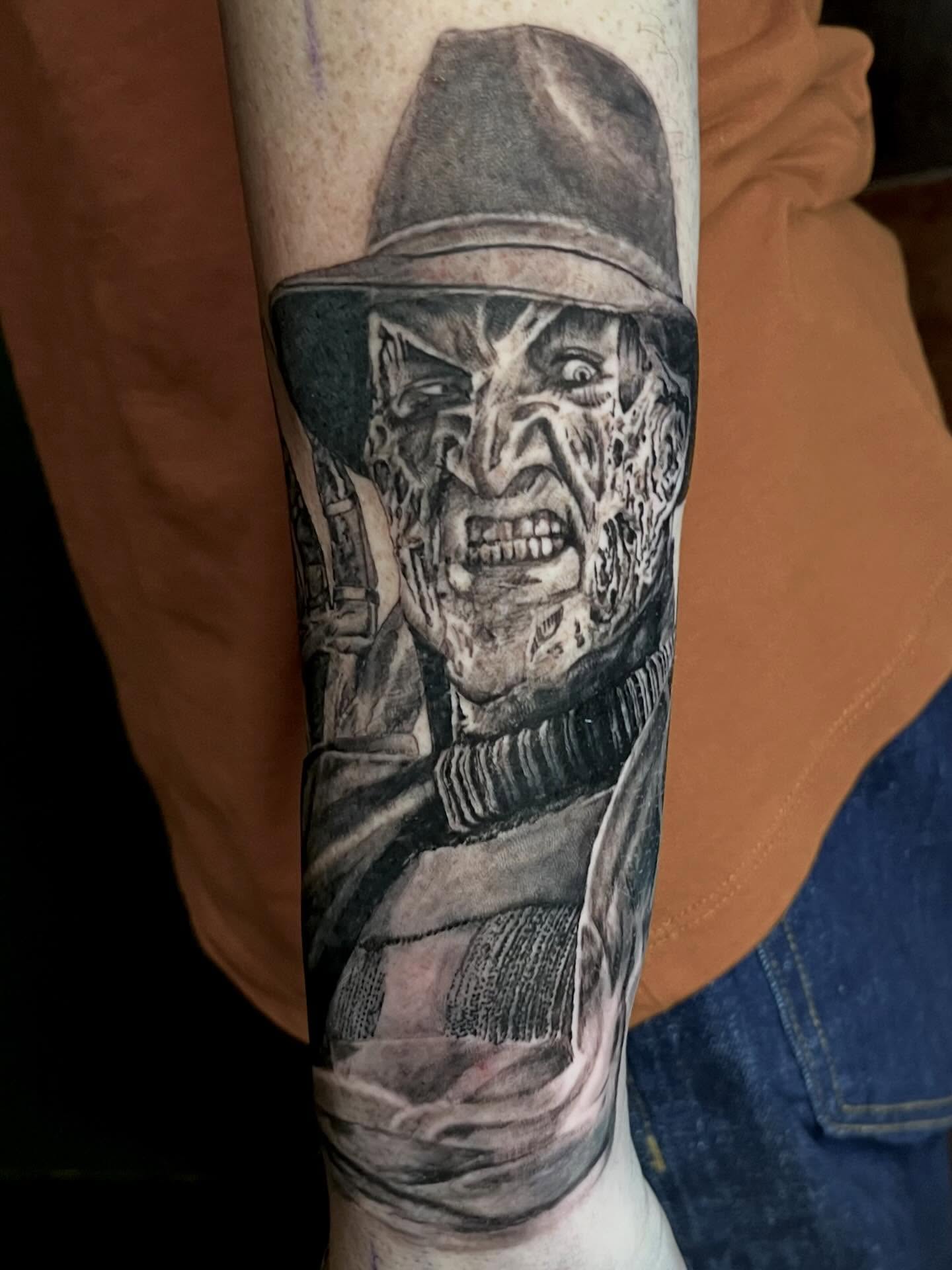 Tattoo by @inkbylennypaul — black_and_grey, realism