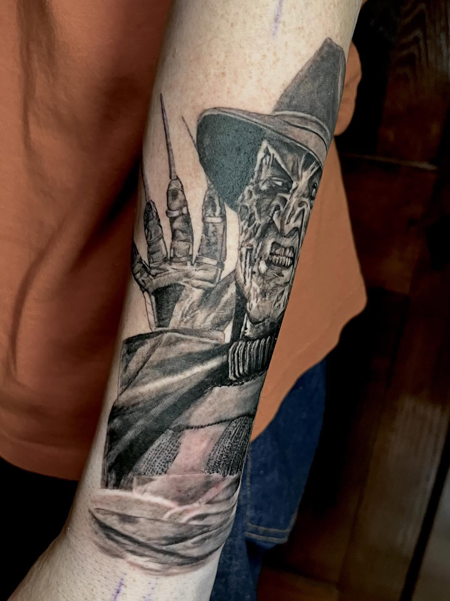 Mummy hand realism tattoo on the forearm by Lenny Paul - Ohio Tattoo Artist, Canton, Ohio