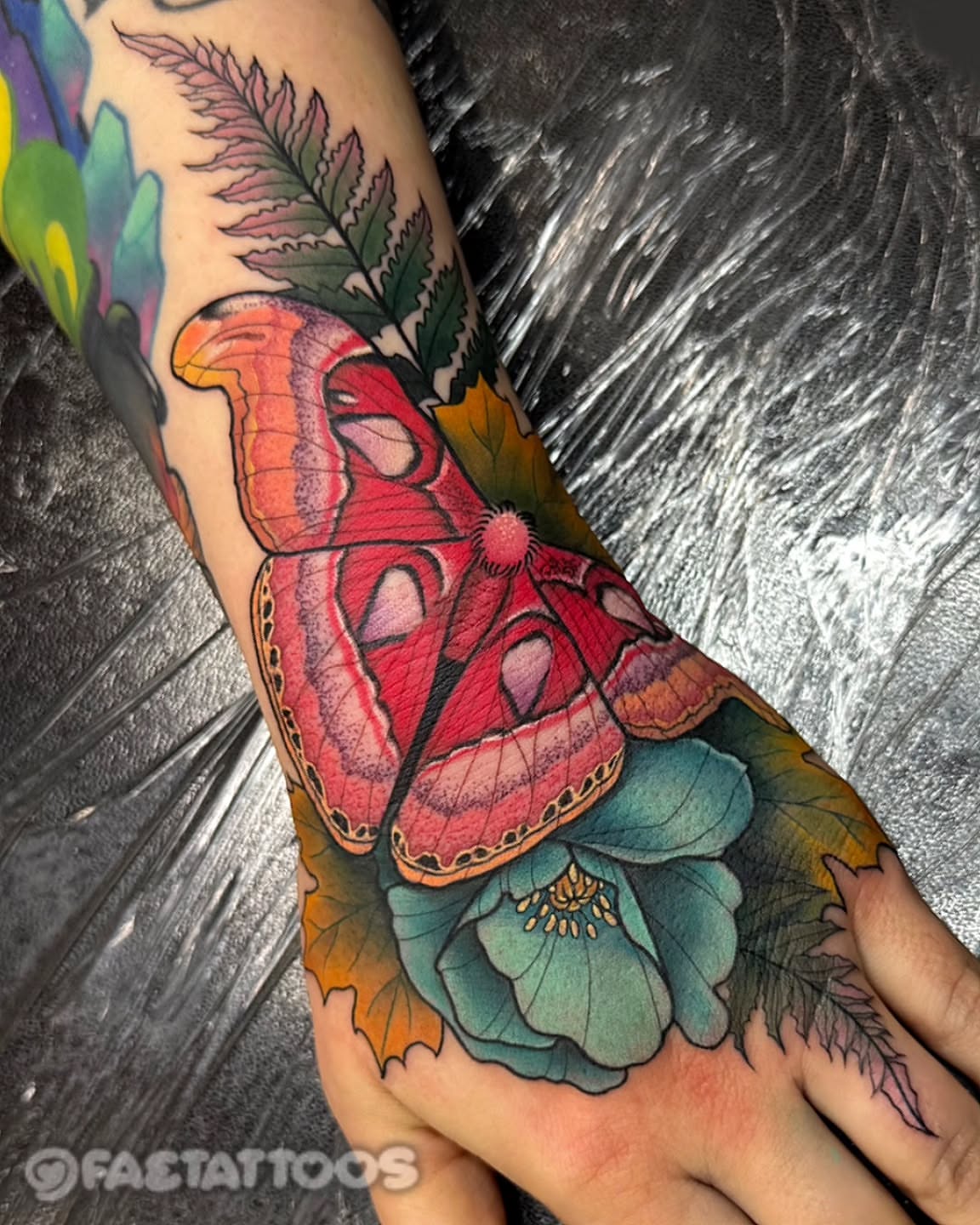 Tattoo by @faetattoos β american_traditional, realism