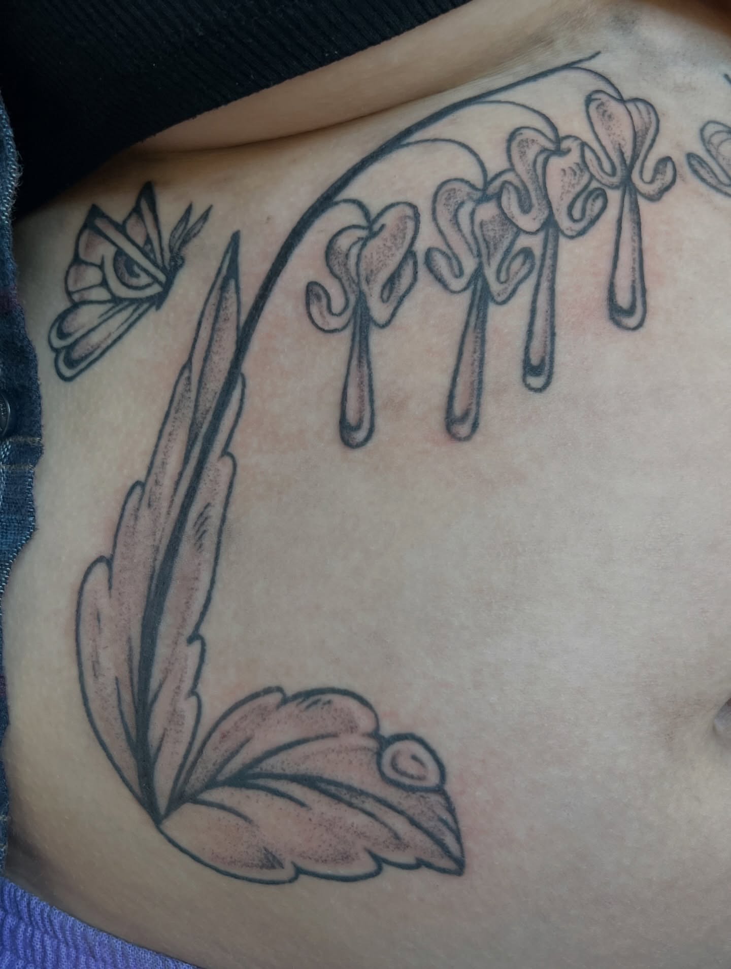 Tattoo by @rachelradiant — black_and_grey
