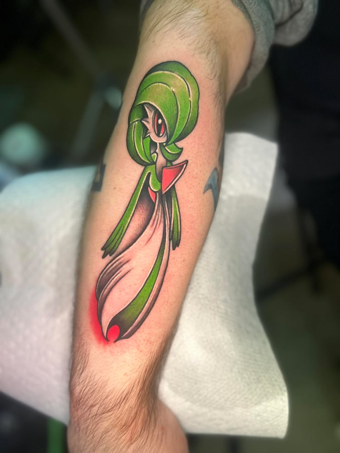 Tattoo by @daemiondesign — new_school, anime