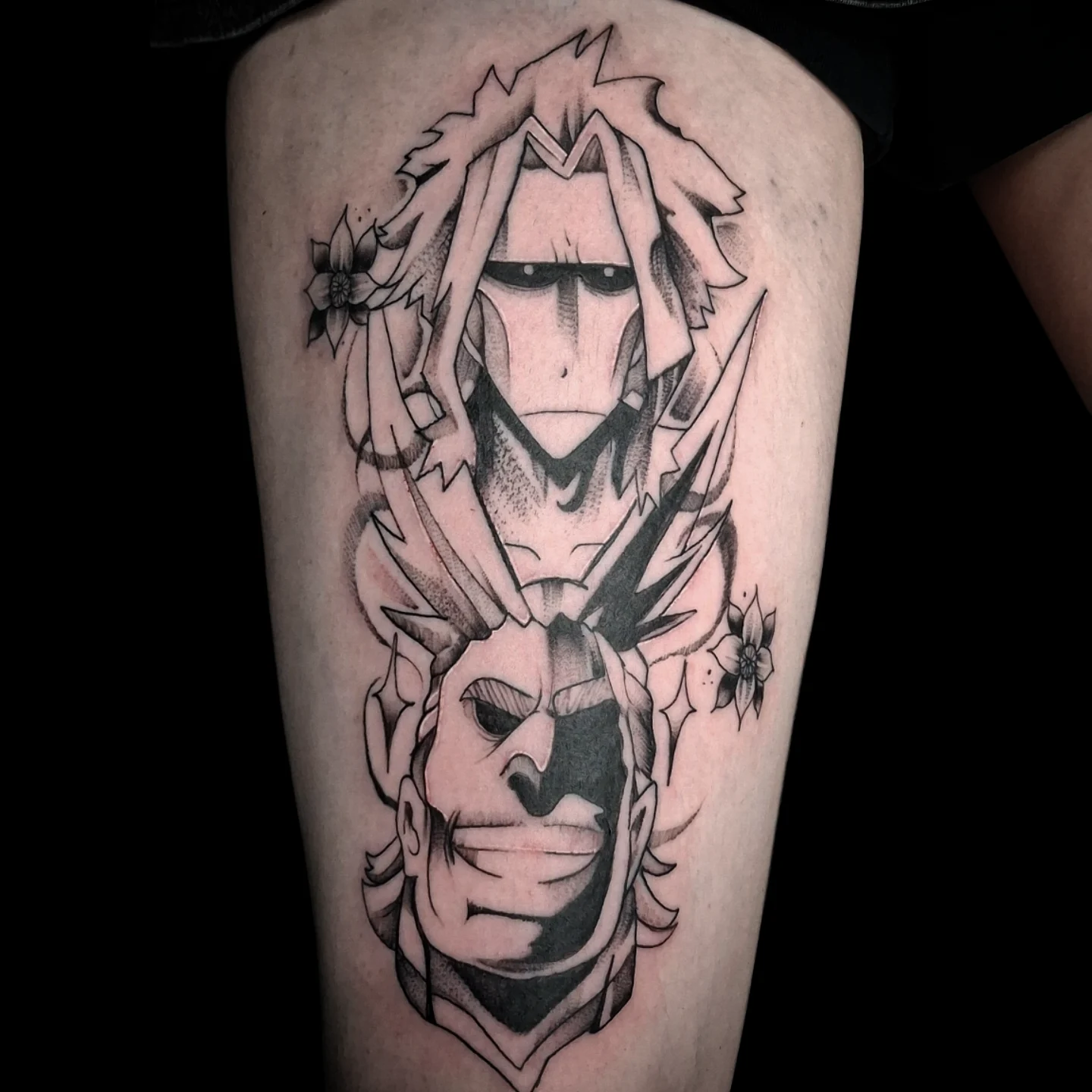 Tattoo by @powetattoos — anime