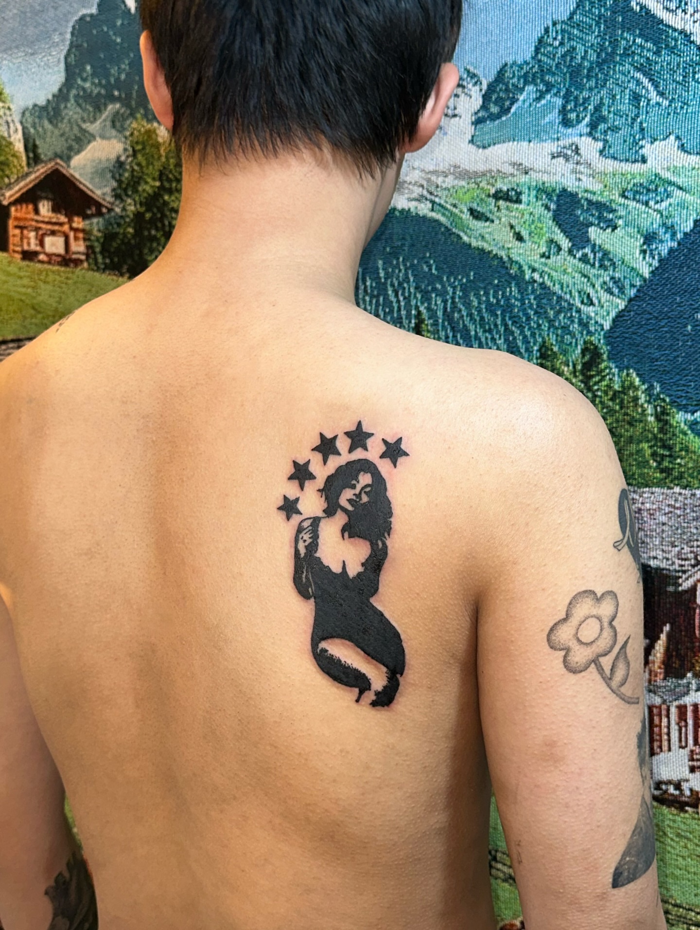 Tattoo by @kiijooya — black_and_grey