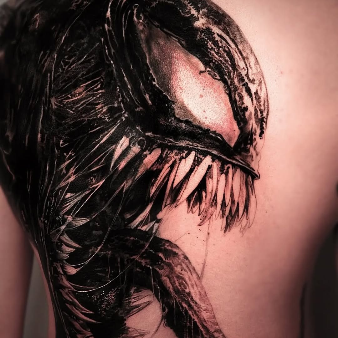 Tattoo by @tattooel_light — realism, black_and_grey