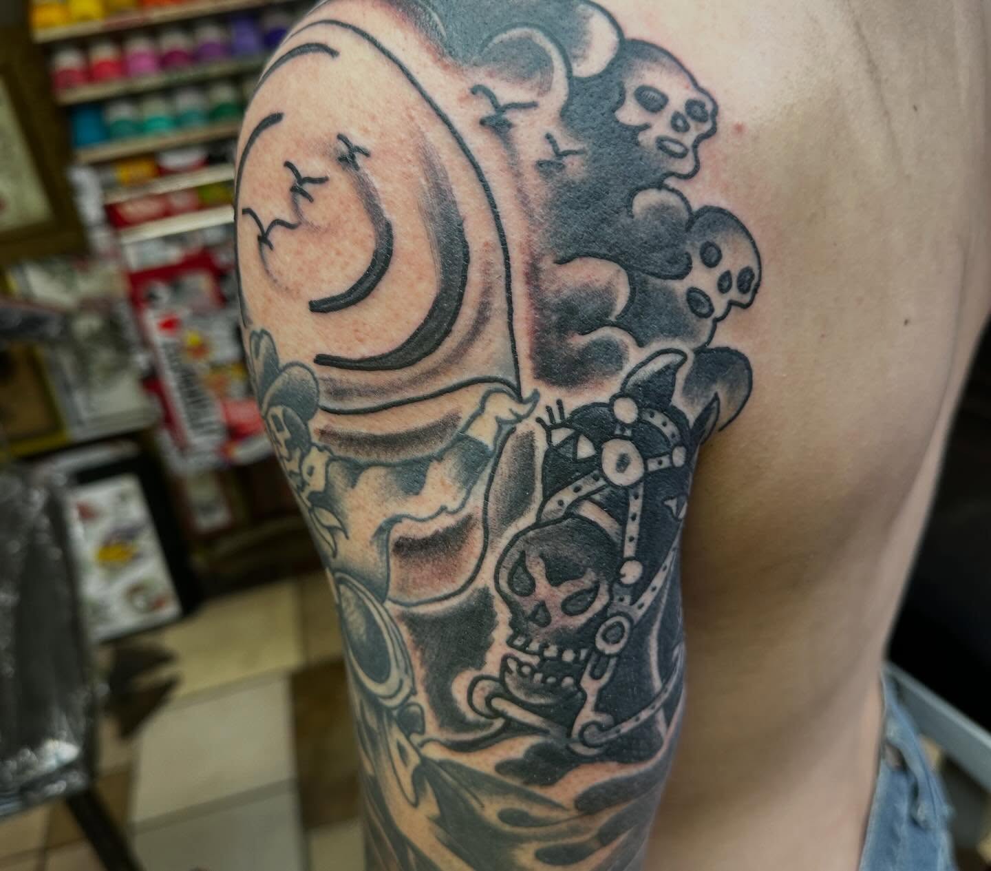 Tattoo by @n8harmon — american_traditional, black_and_grey